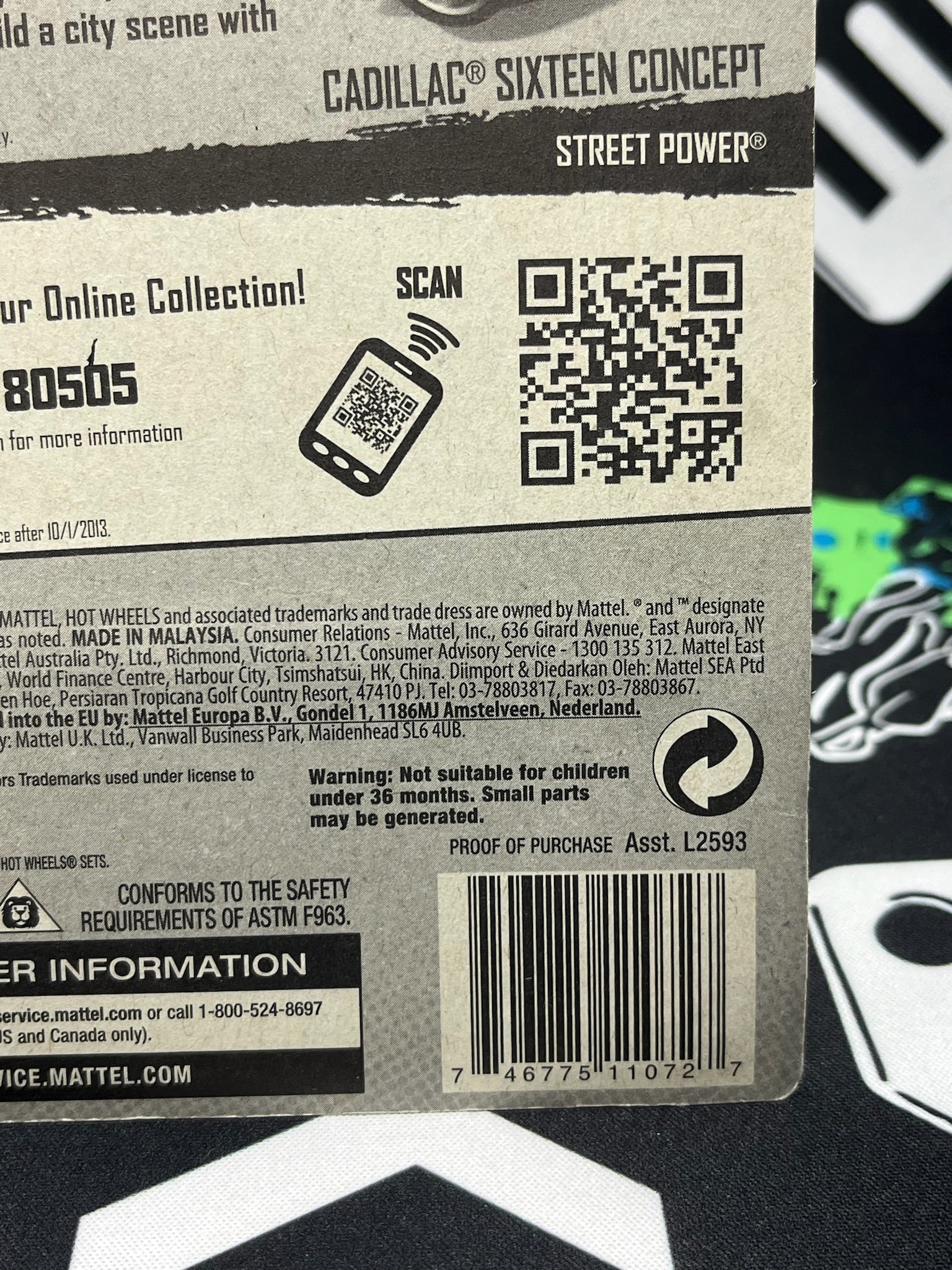 HOT WHEELS Cadillac Sixteen Concept