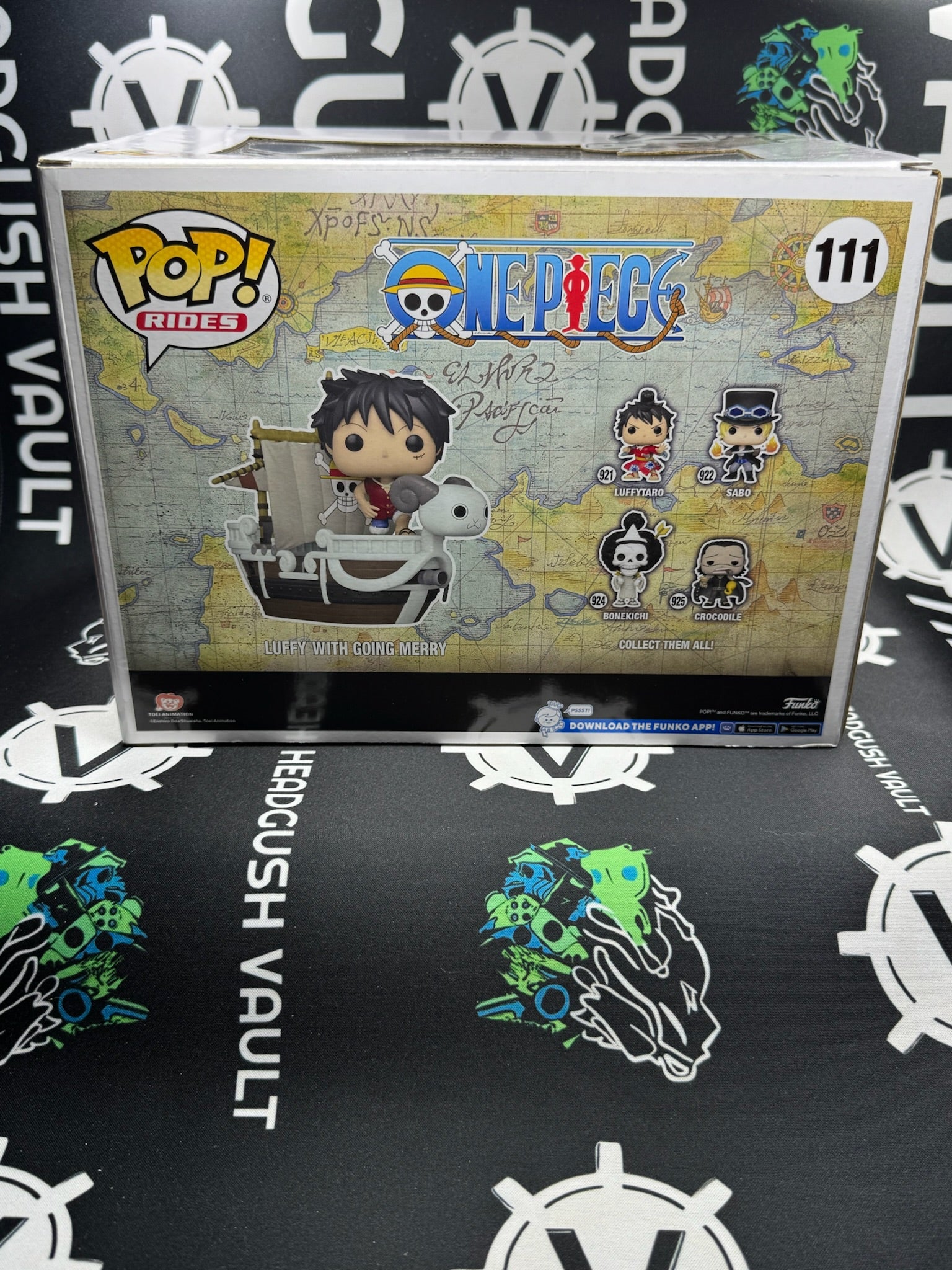 Signed POP Luffy With Going Merry (NYCC)
