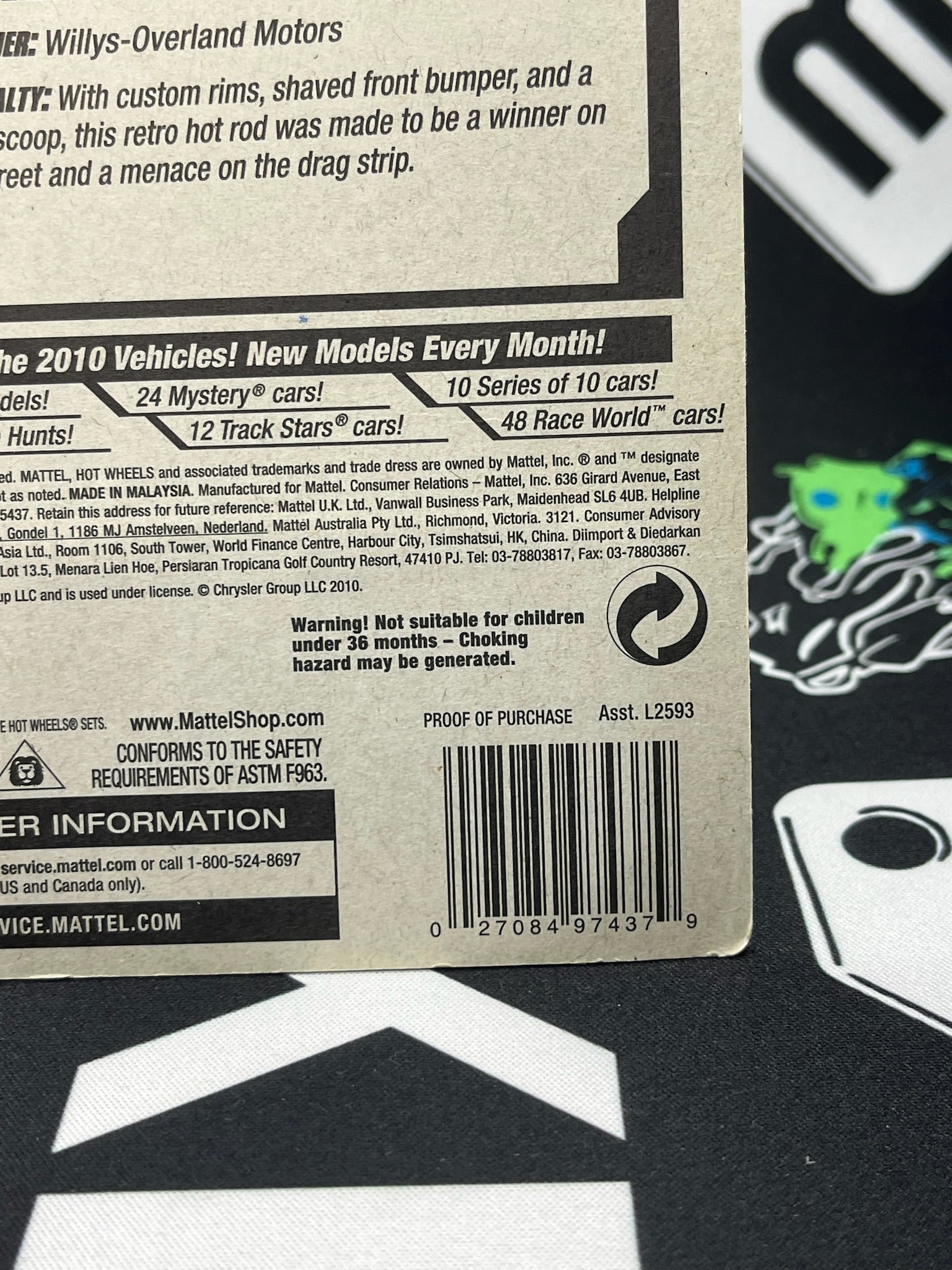 HOT WHEELS Custom ‘41 Willys Coupe - Green