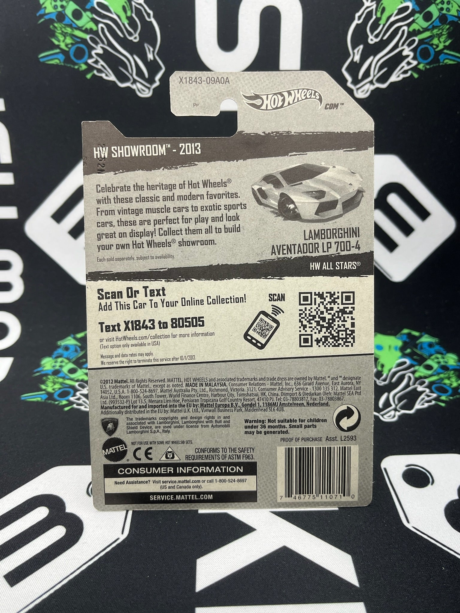 HOT WHEELS Lamborghini Aventador LP 700-4