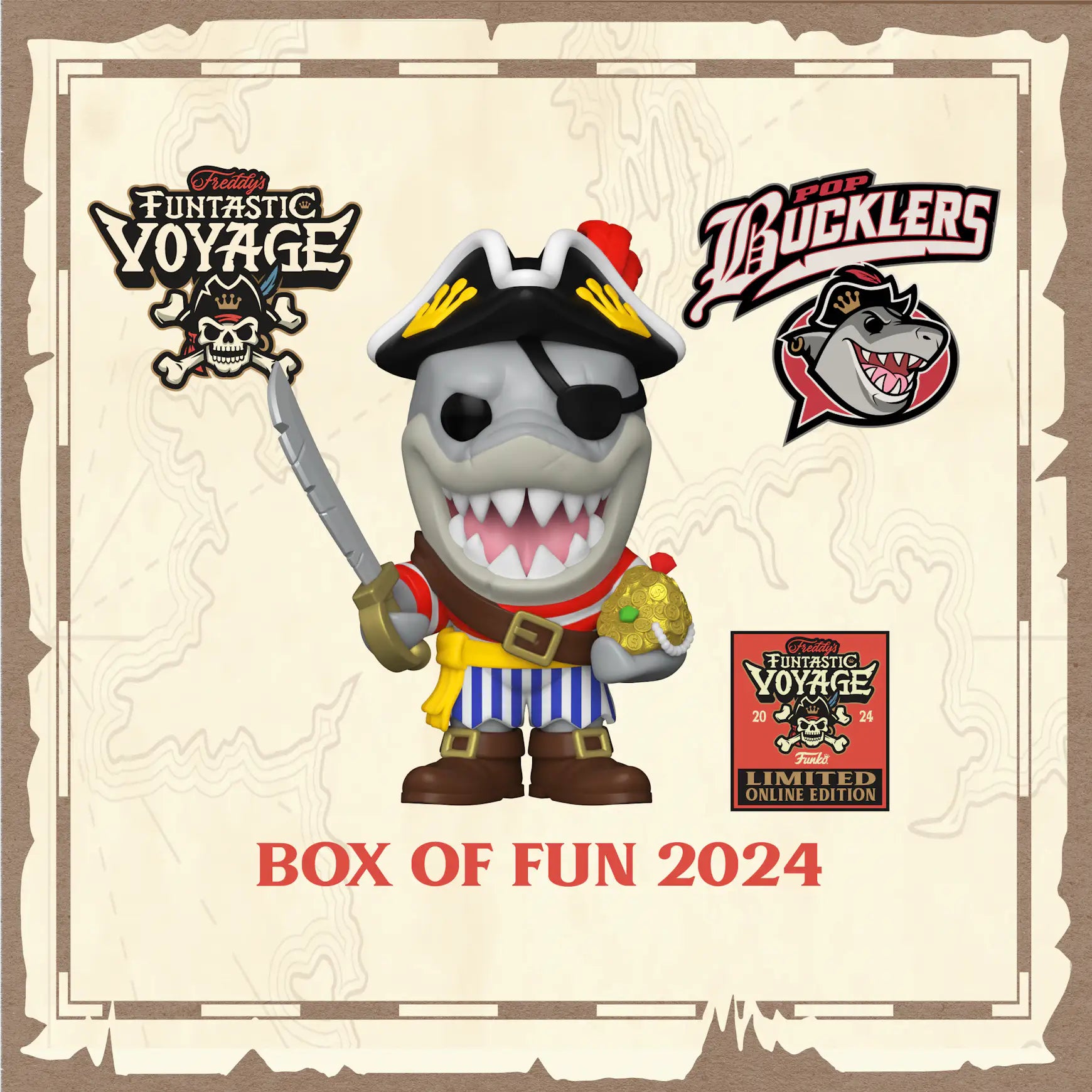 POP Freddy’s Funtastic Voyage Mascots (Funtastic Voyage - Box Of Fun)