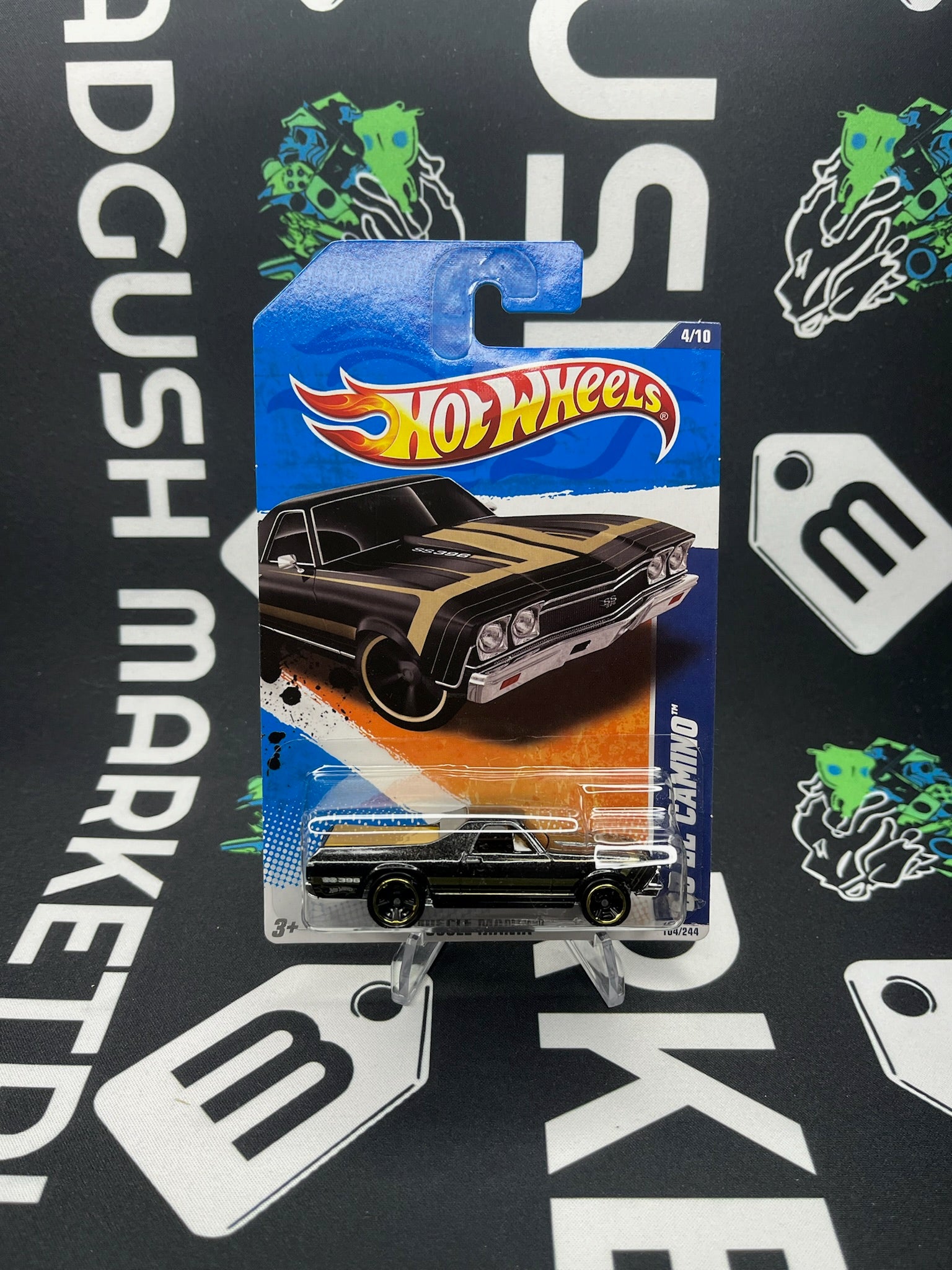 HOT WHEELS ‘68 El Camino - Black