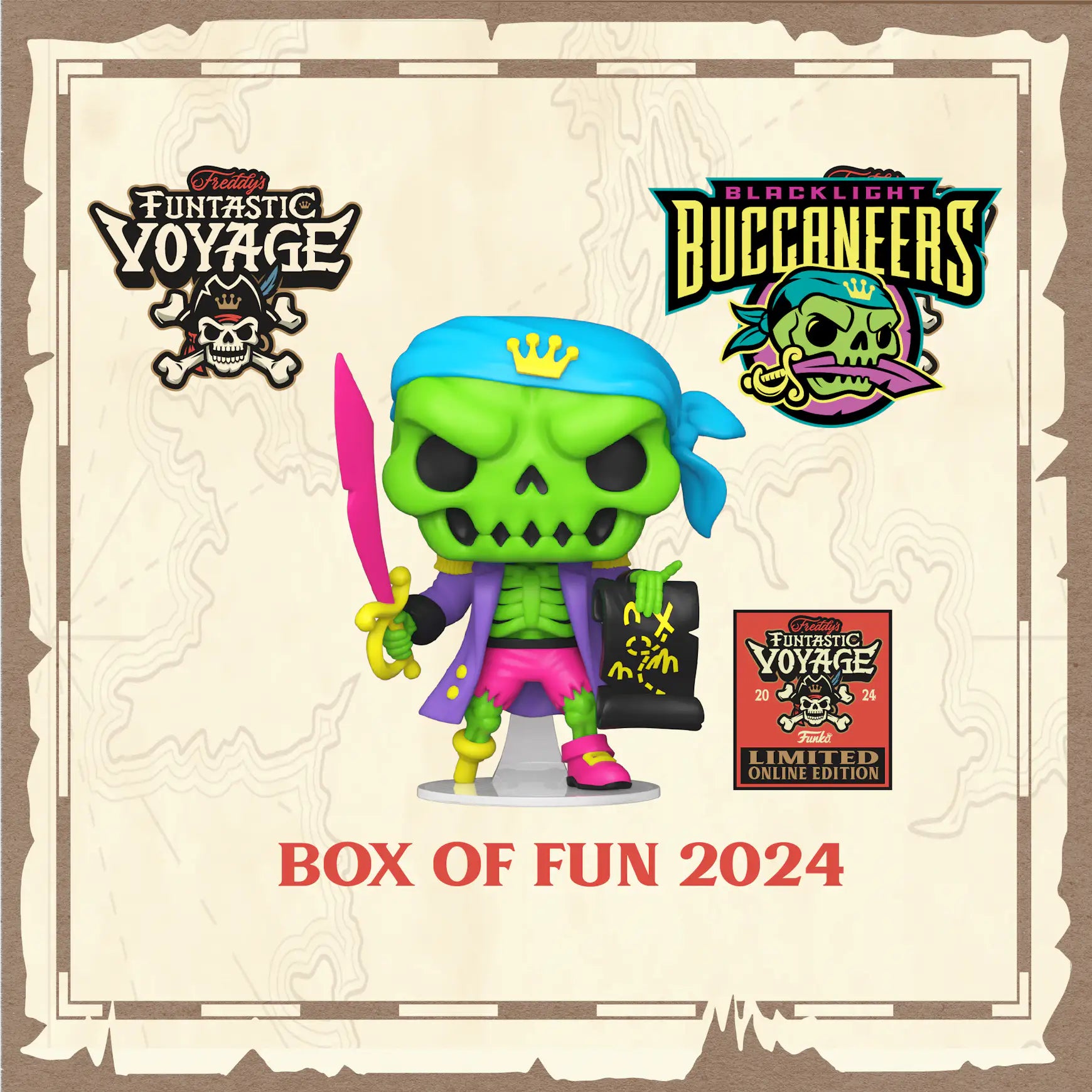 POP Freddy’s Funtastic Voyage Mascots (Funtastic Voyage - Box Of Fun)