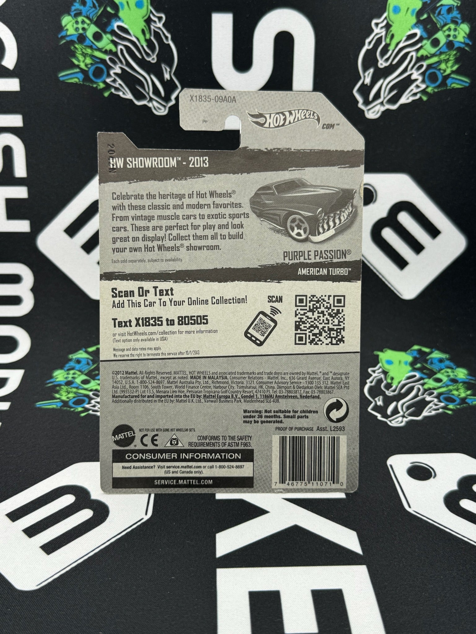 HOT WHEELS Purple Passion