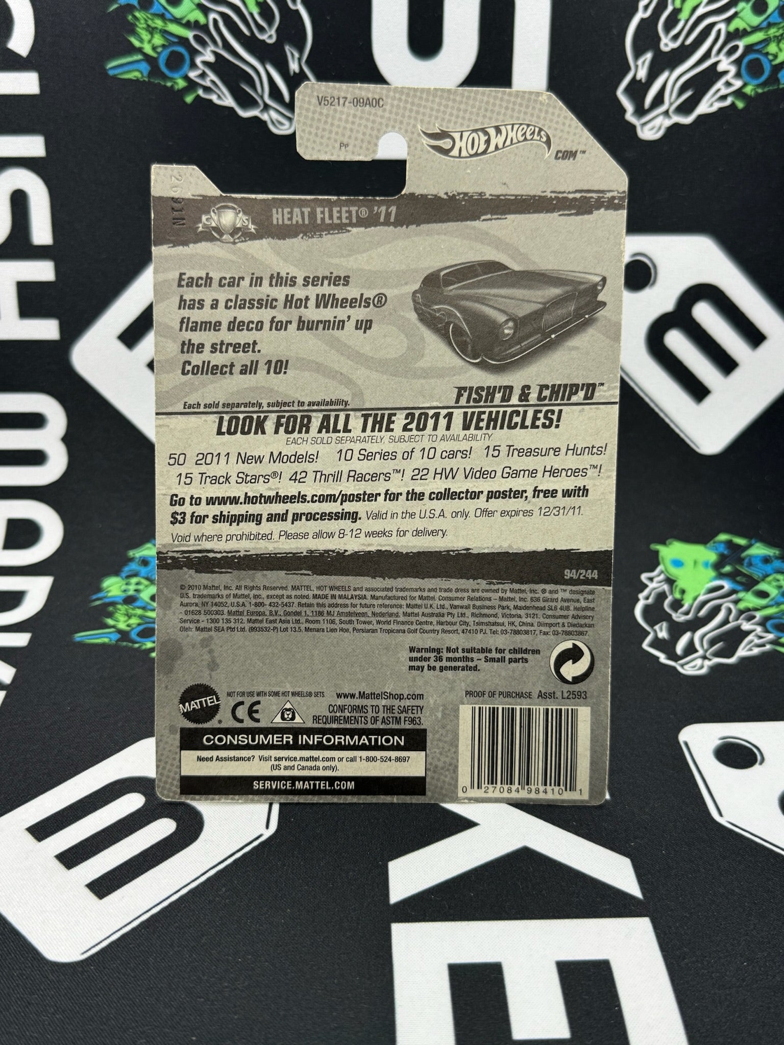 HOT WHEELS Fish’d & Chip’d