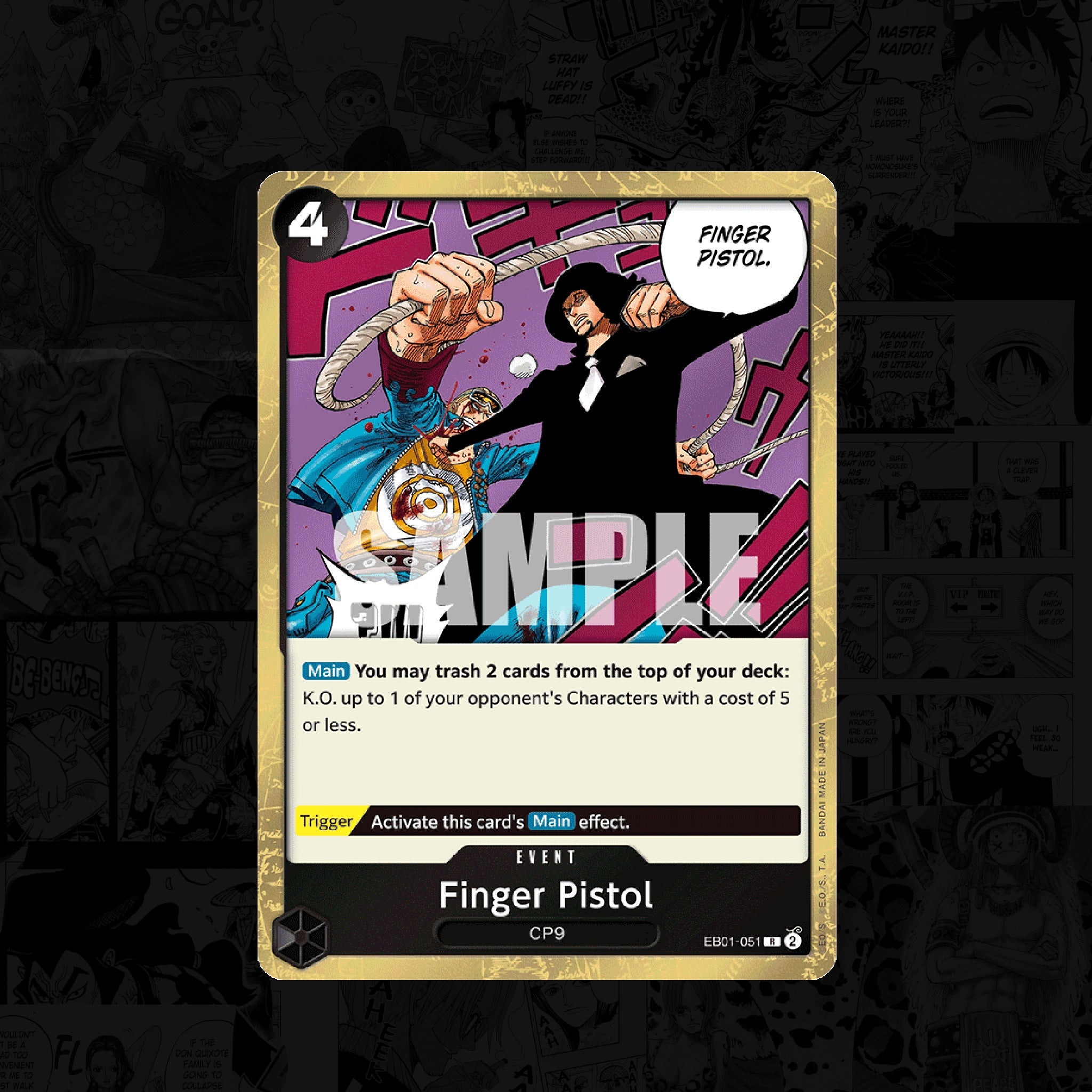 ONE PIECE Finger Pistol