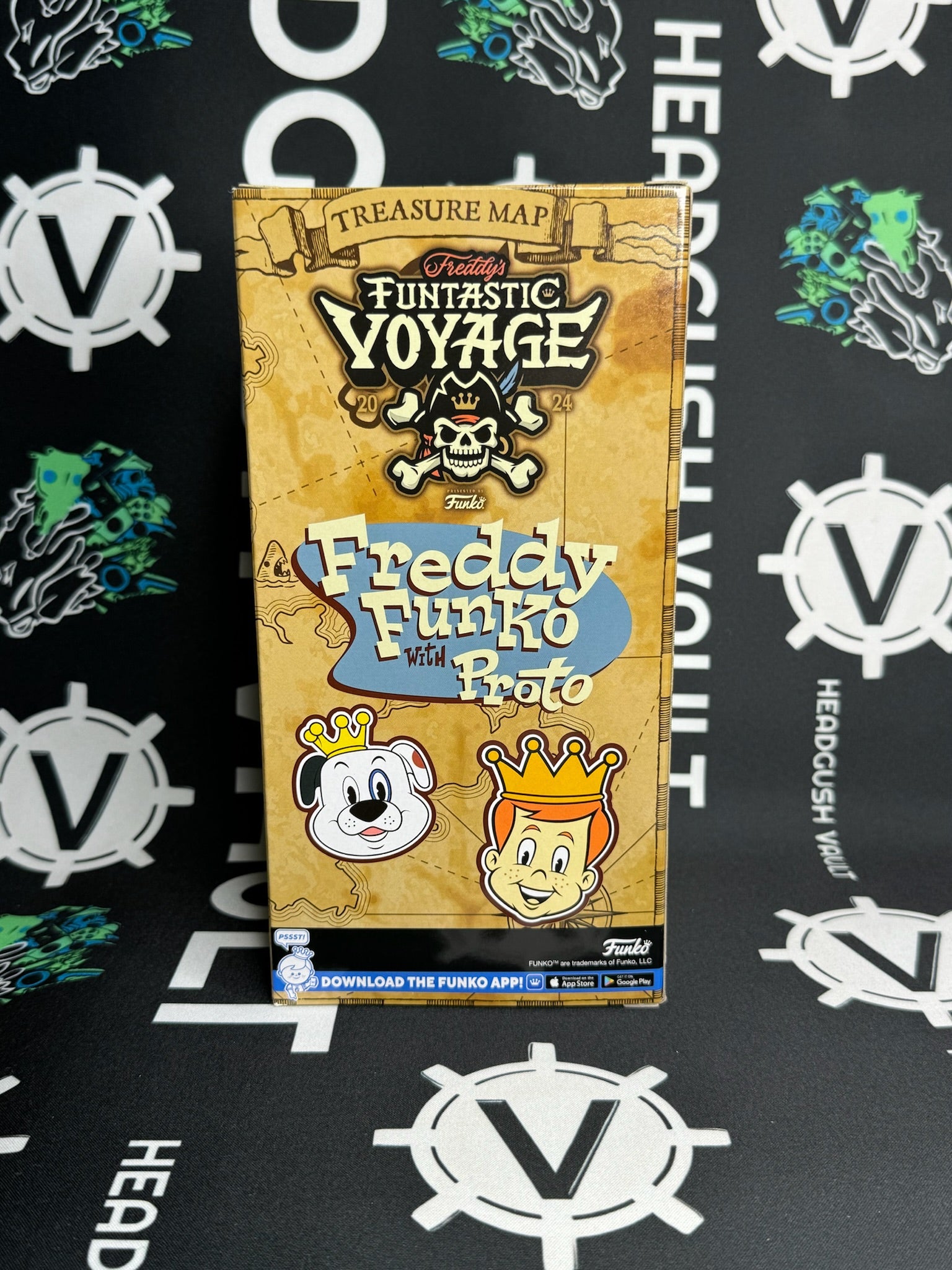 WACKY WOBBLER Freddy Funko With Proto (Funtastic Voyage - FunDays) - Metallic