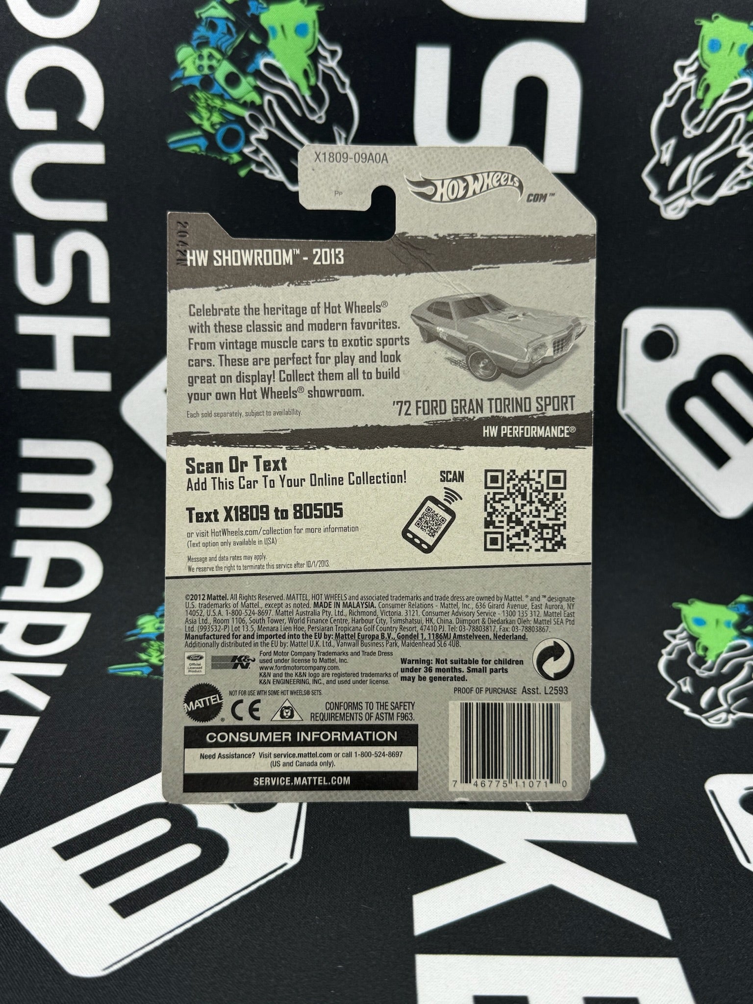 HOT WHEELS ‘72 Ford Gran Torino Sport