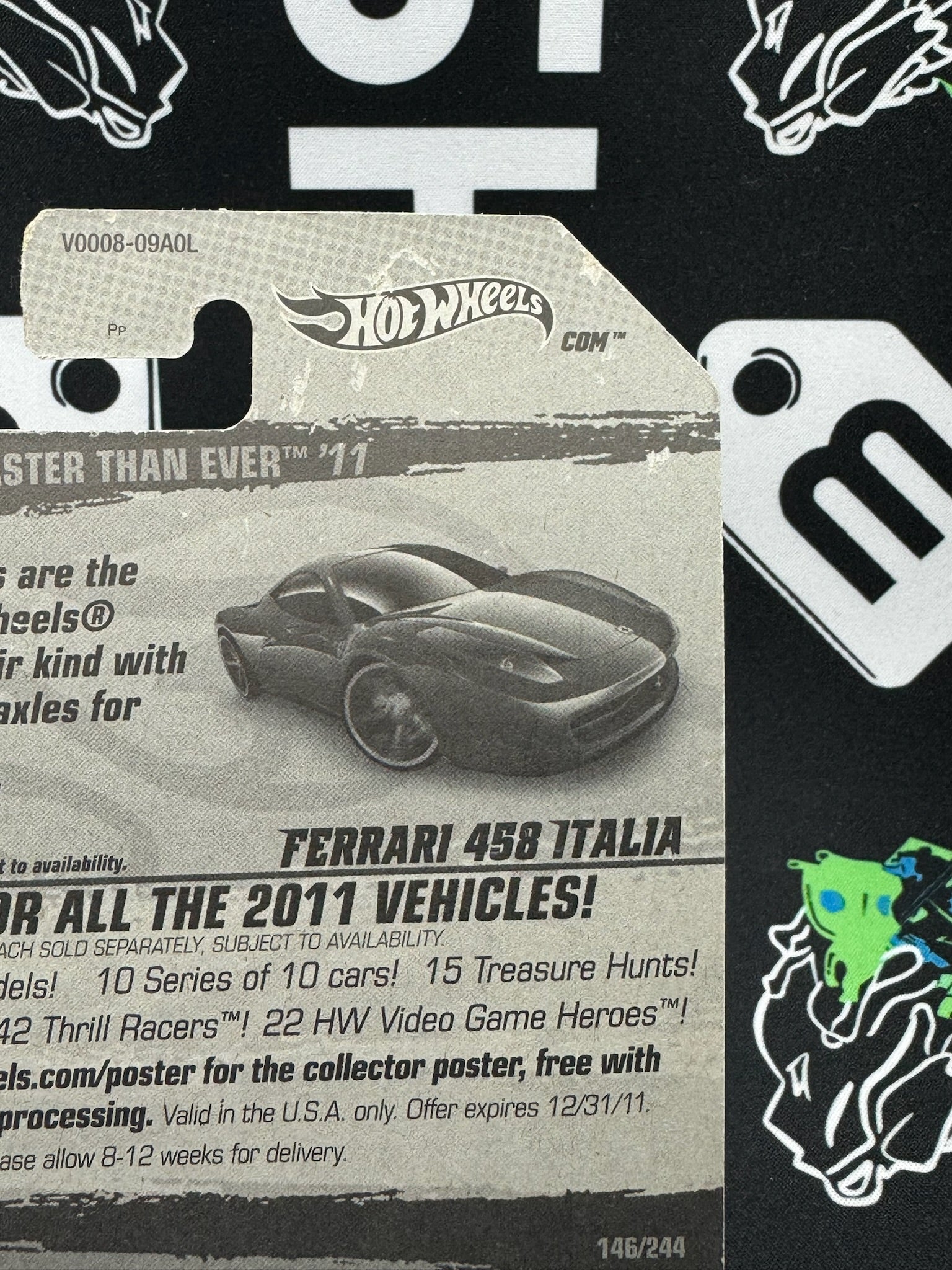 HOT WHEELS Ferrari 458 Italia