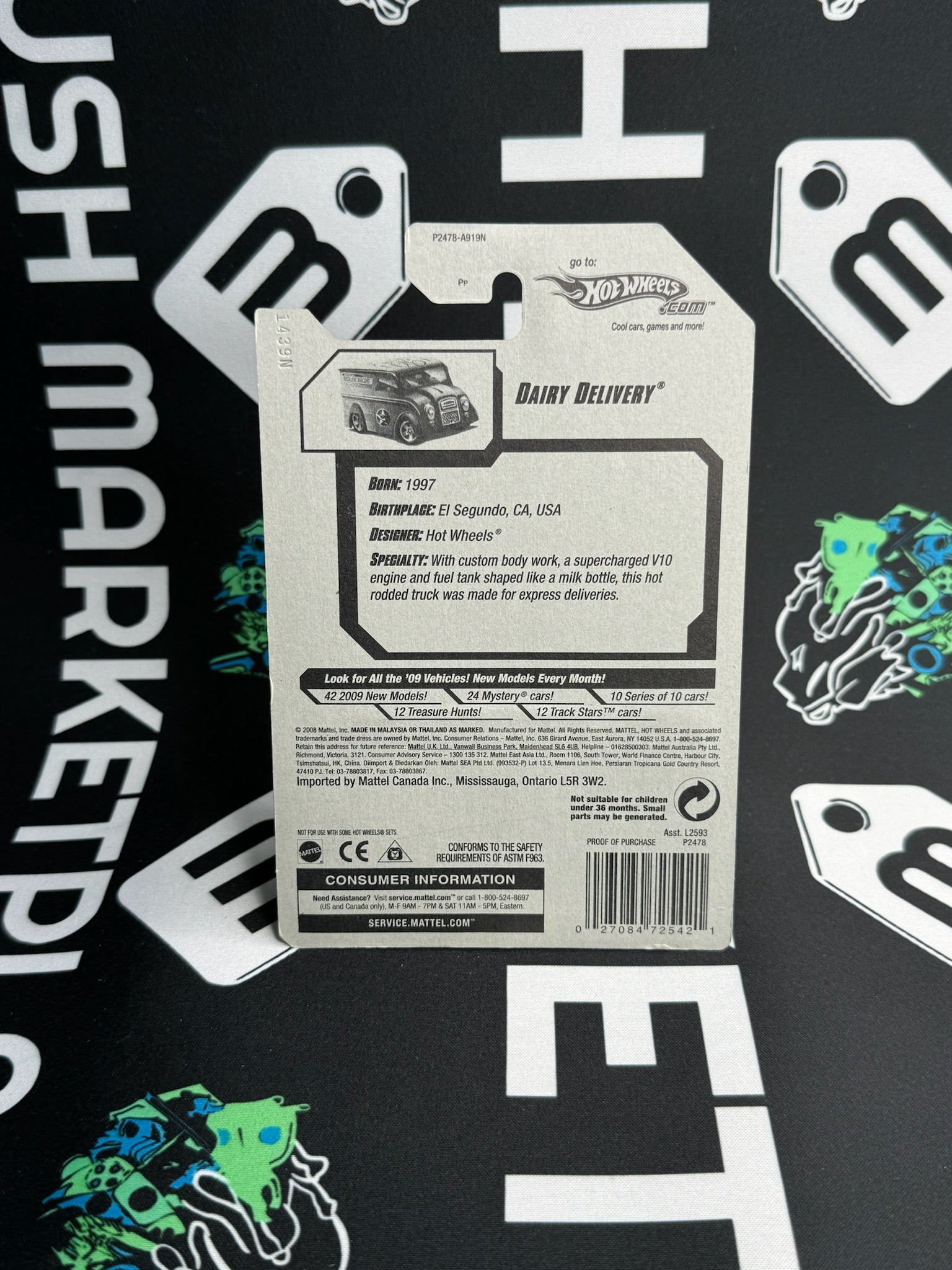 HOT WHEELS Dairy Delivery