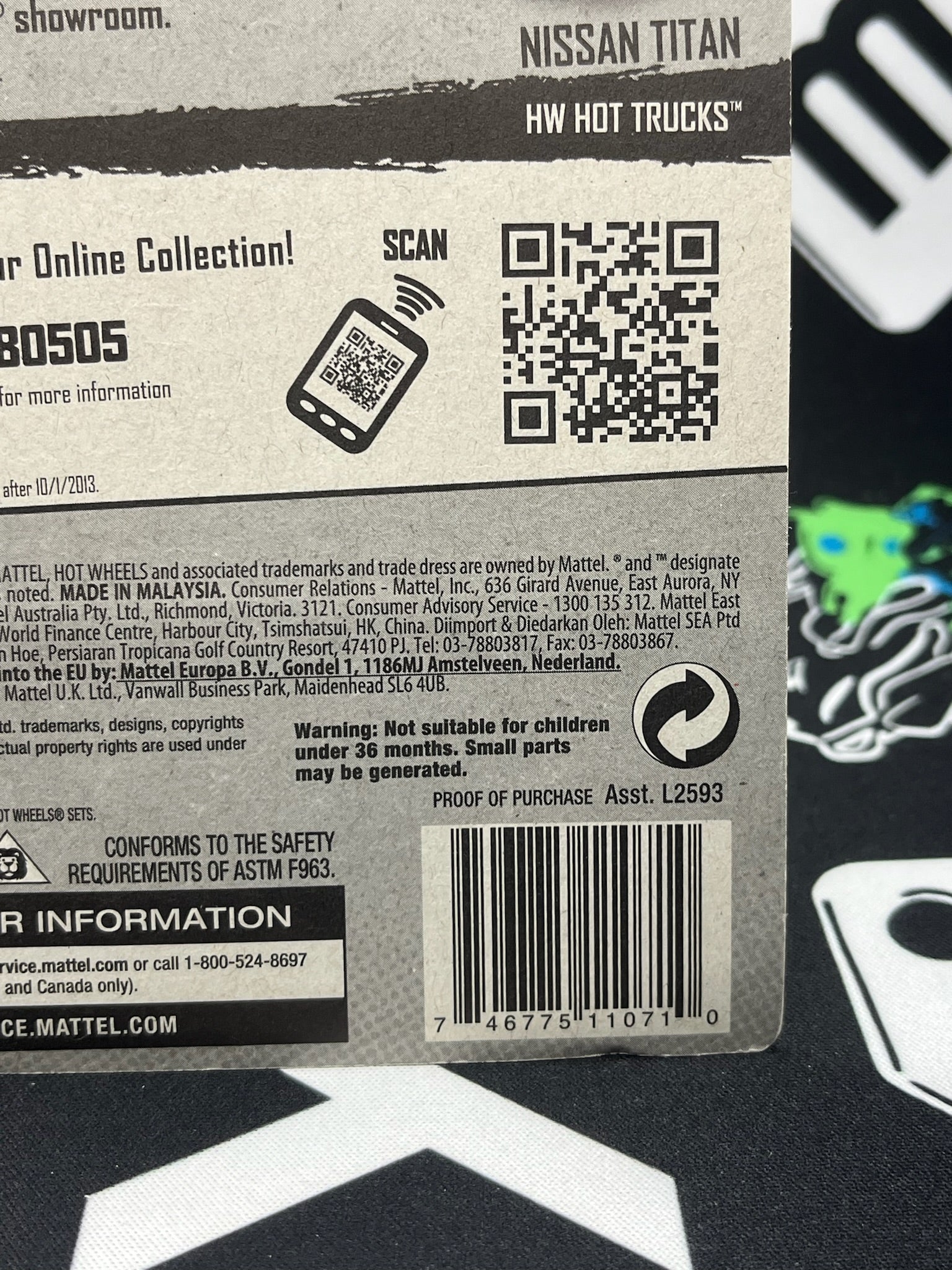 HOT WHEELS Nissan Titan