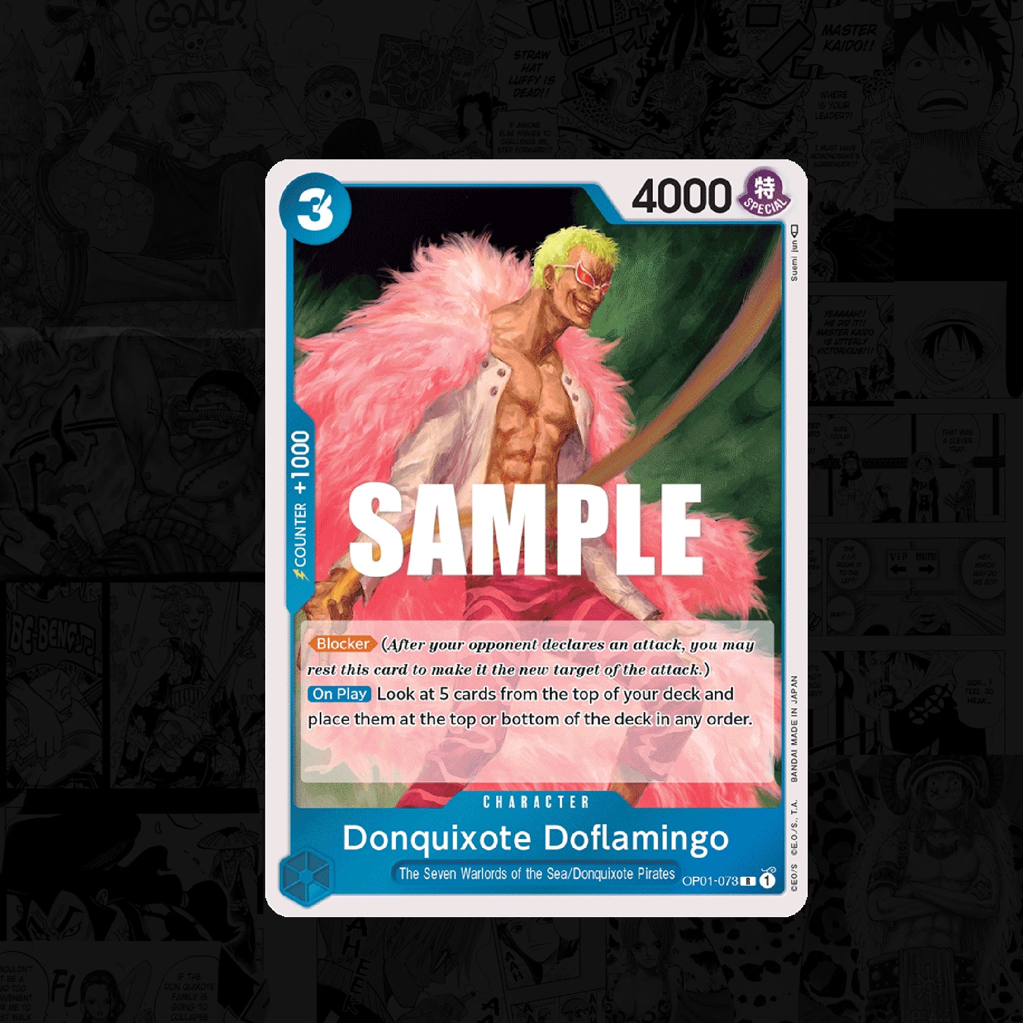 ONE PIECE Donquixote Dolflamingo