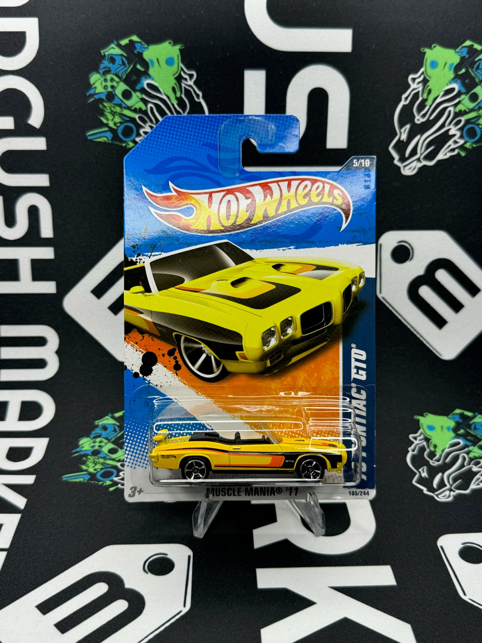 HOT WHEELS ‘70 Pontiac GTO