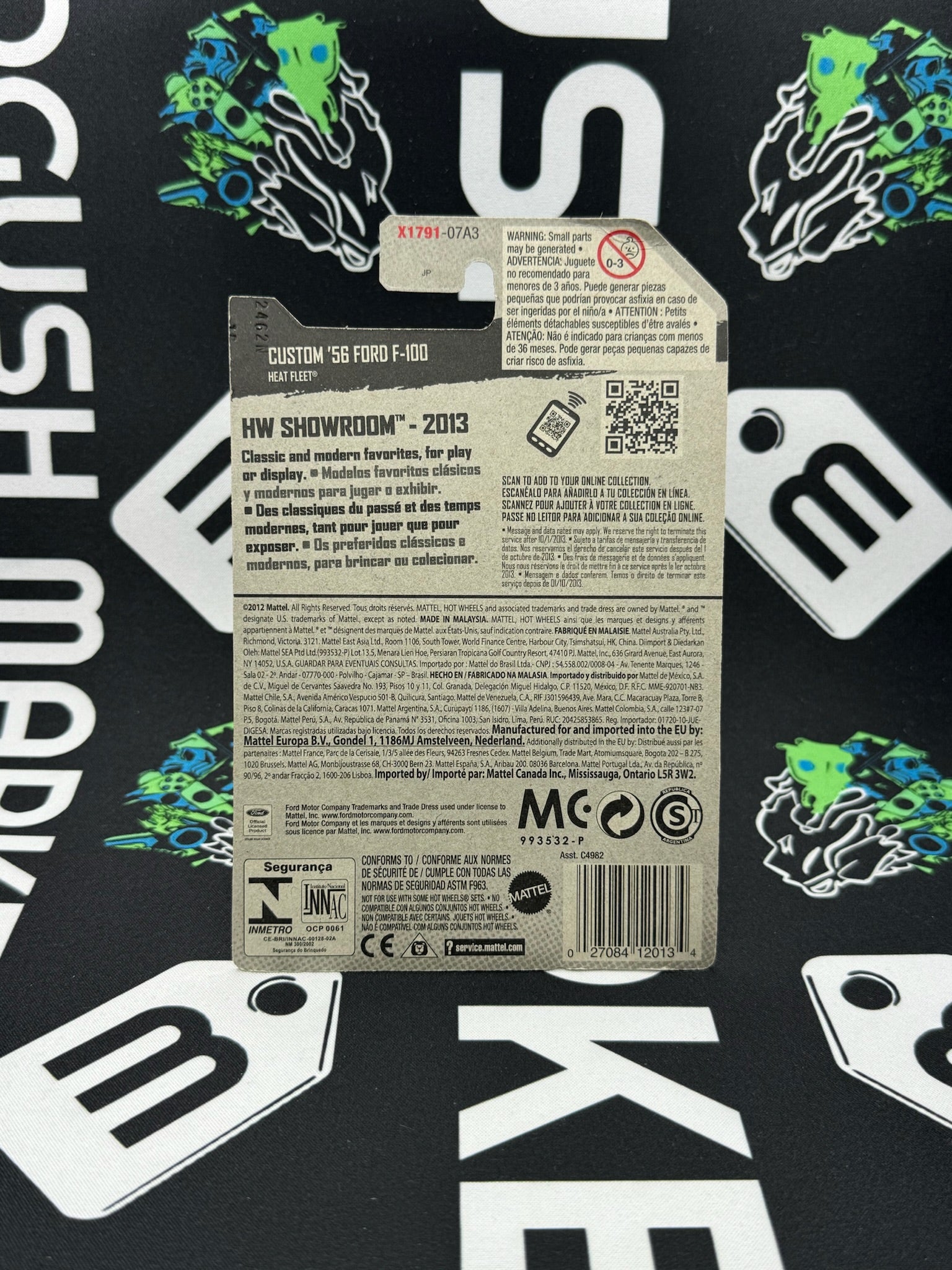 HOT WHEELS Custom ‘56 Ford F-100