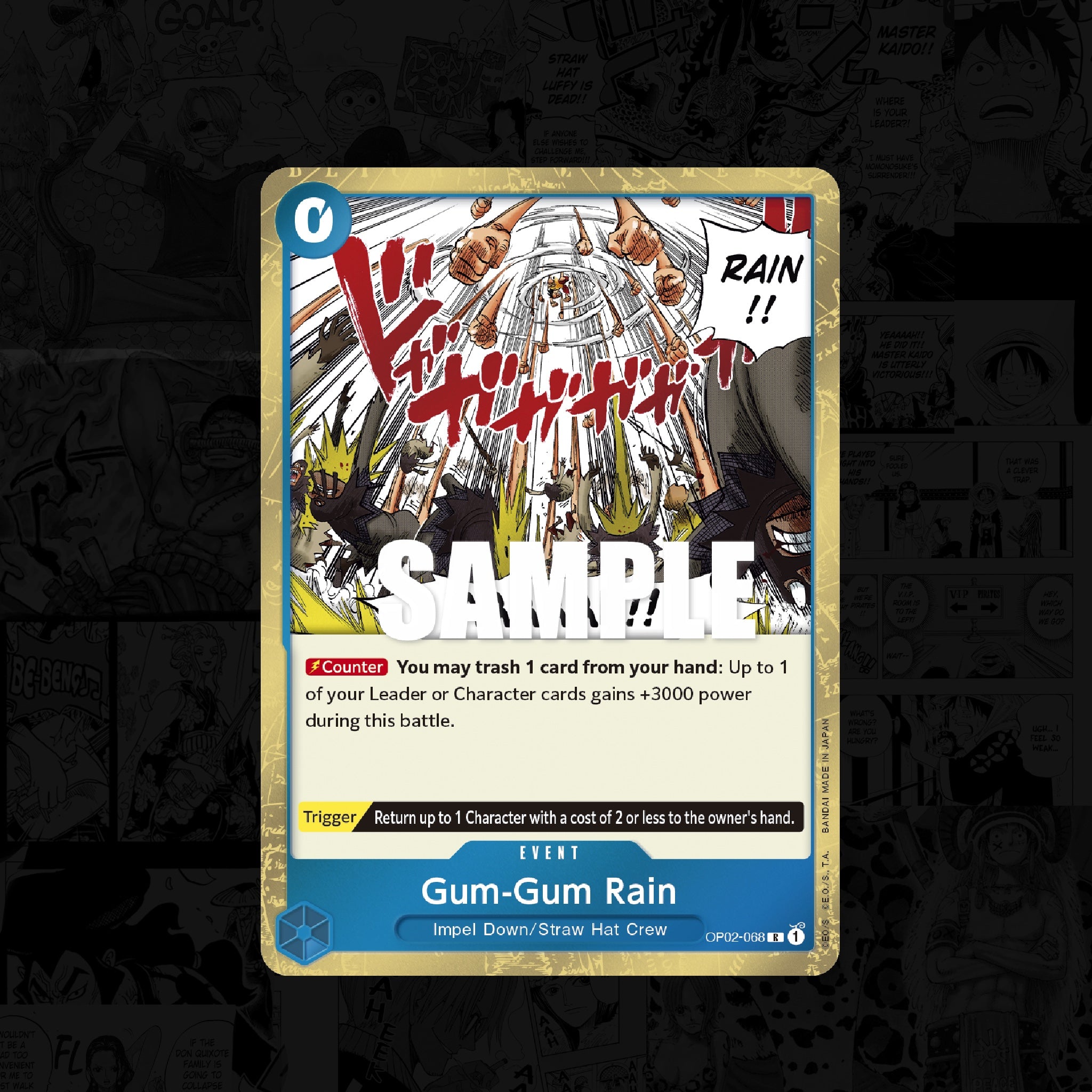 ONE PIECE Gum-Gum Rain