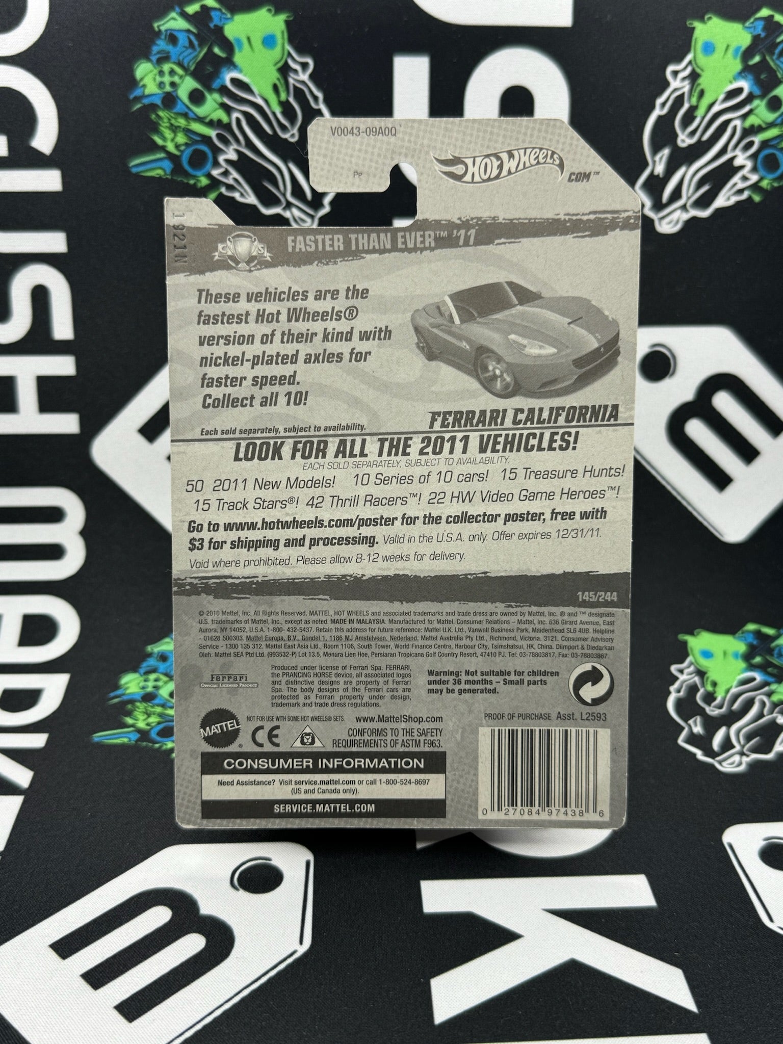 HOT WHEELS Ferrari California