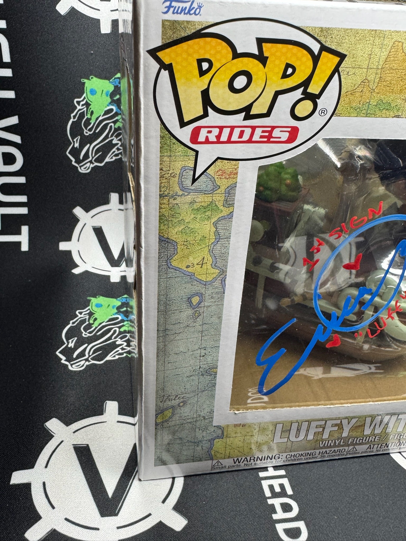 Signed POP Luffy With Going Merry (NYCC)