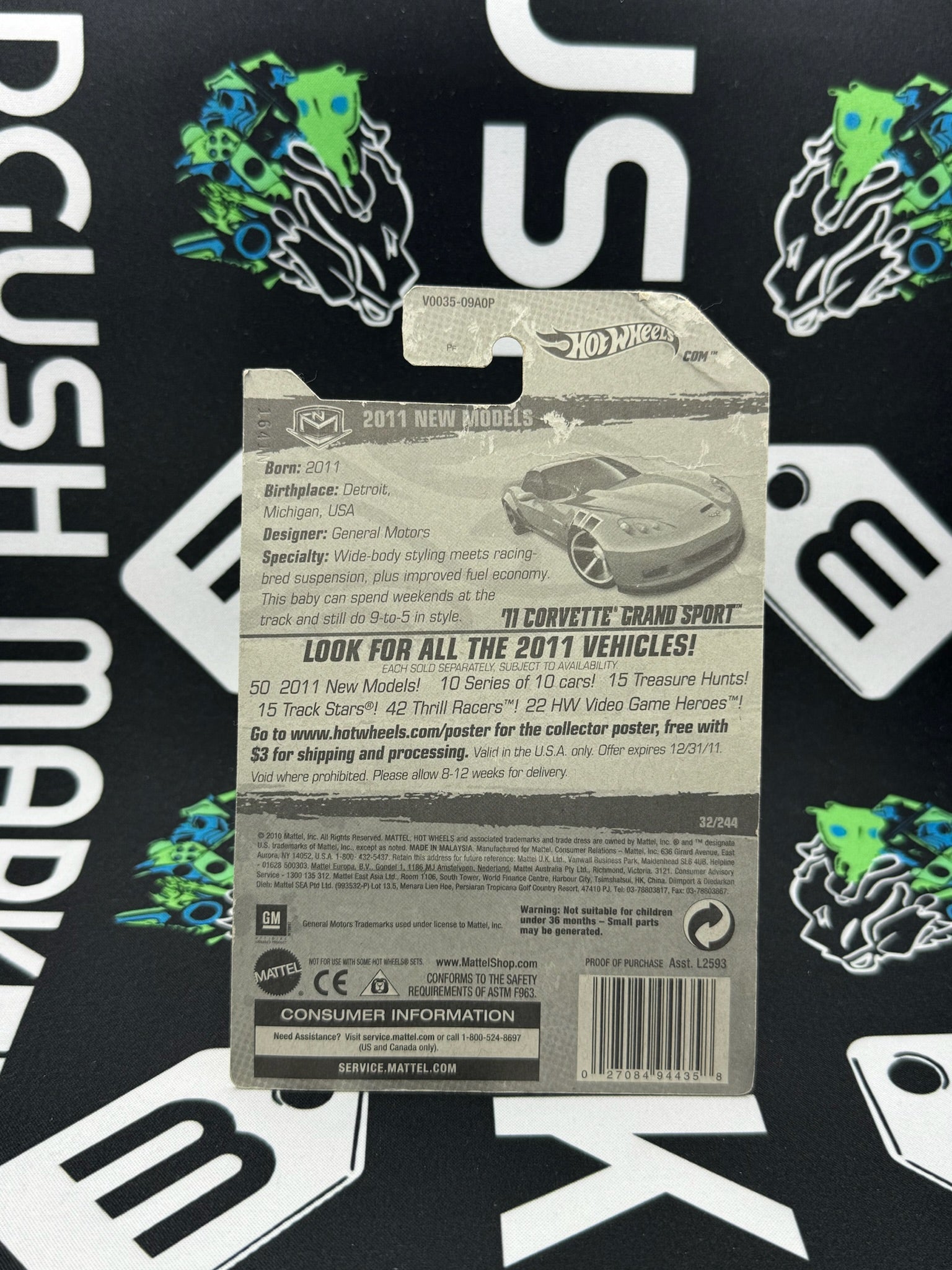 HOT WHEELS ‘11 Corvette Grand Sport