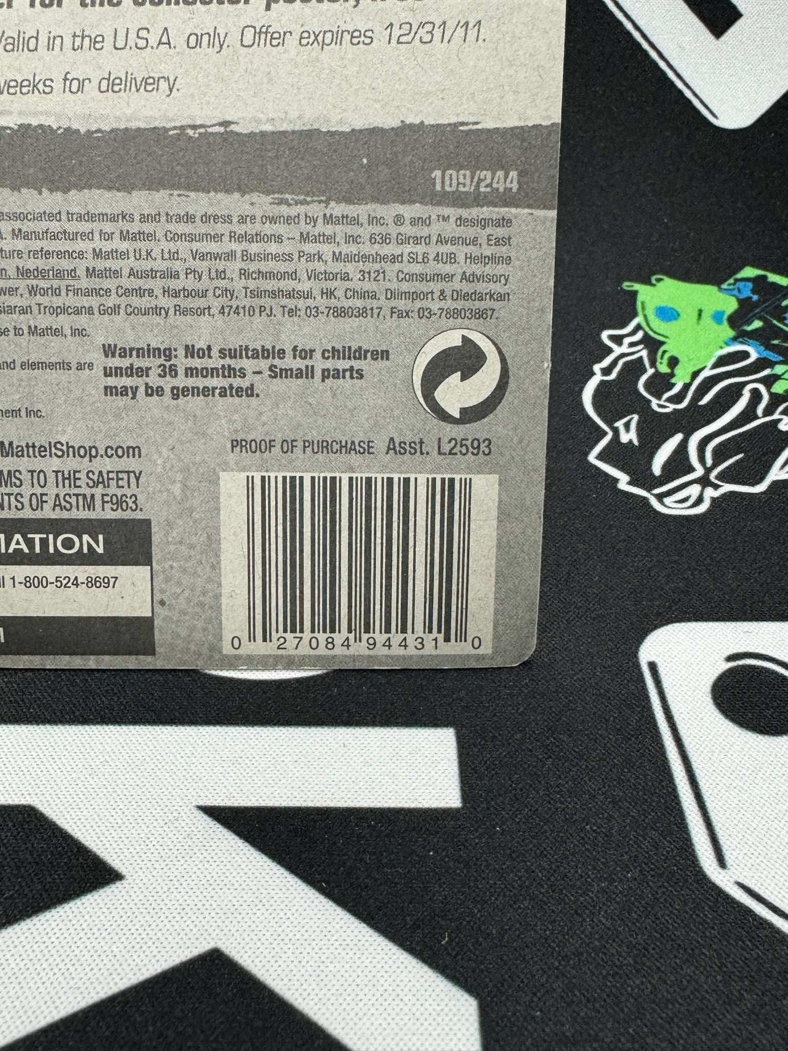 HOT WHEELS Olds 442 - Green Lantern