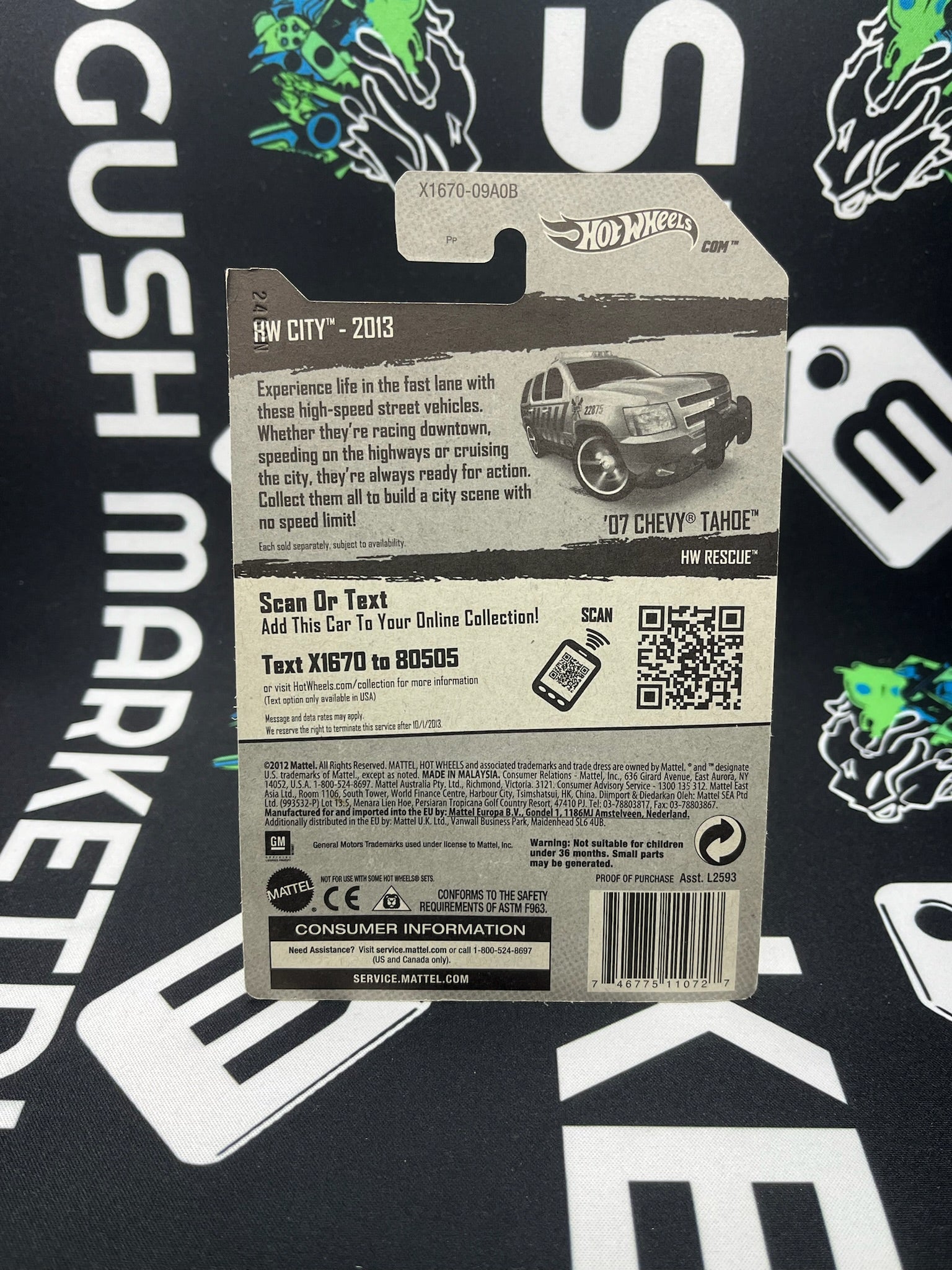 HOT WHEELS ‘07 Chevy Tahoe