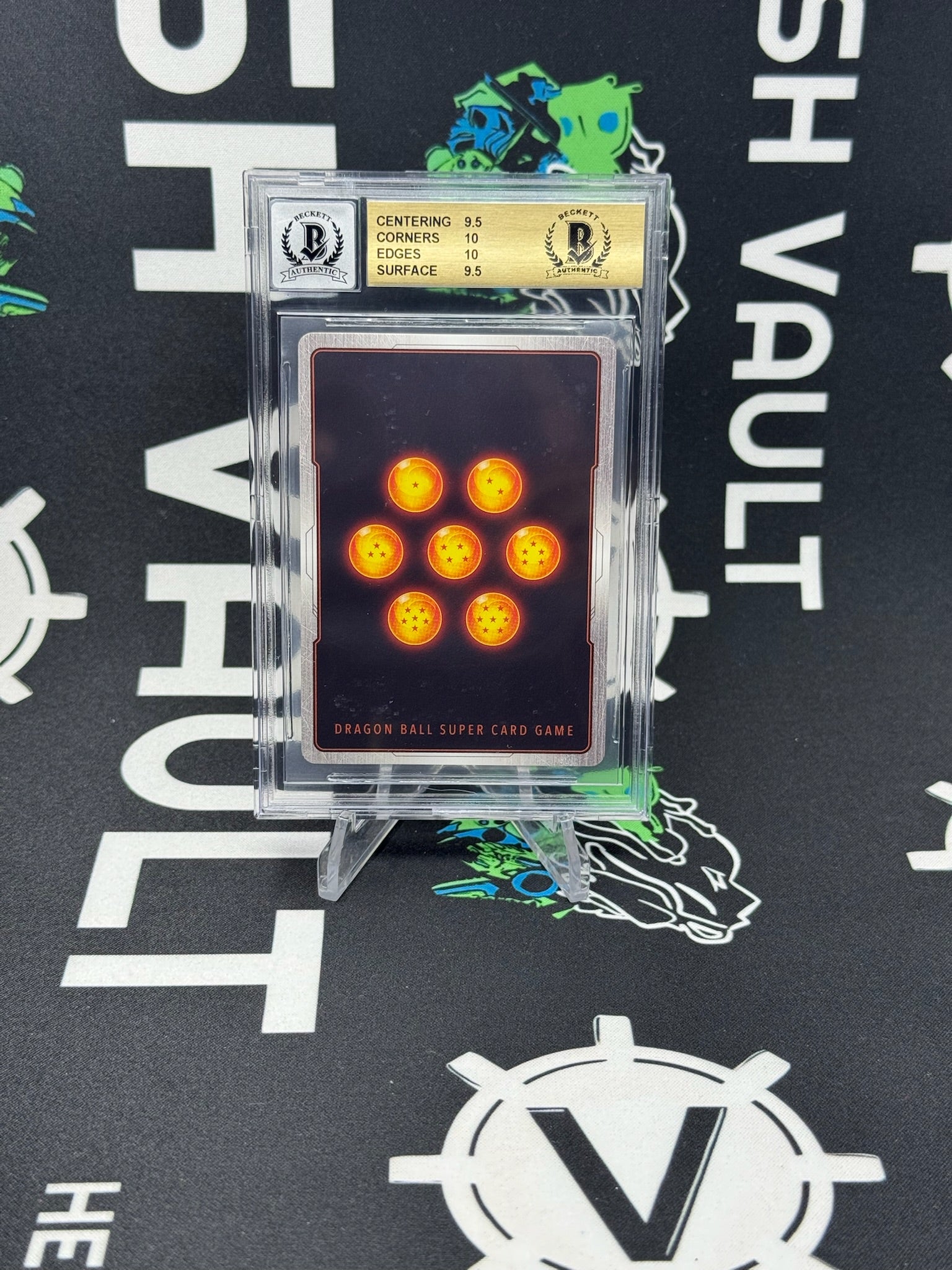 Signed DRAGON BALL SUPER Bardock - God Rare