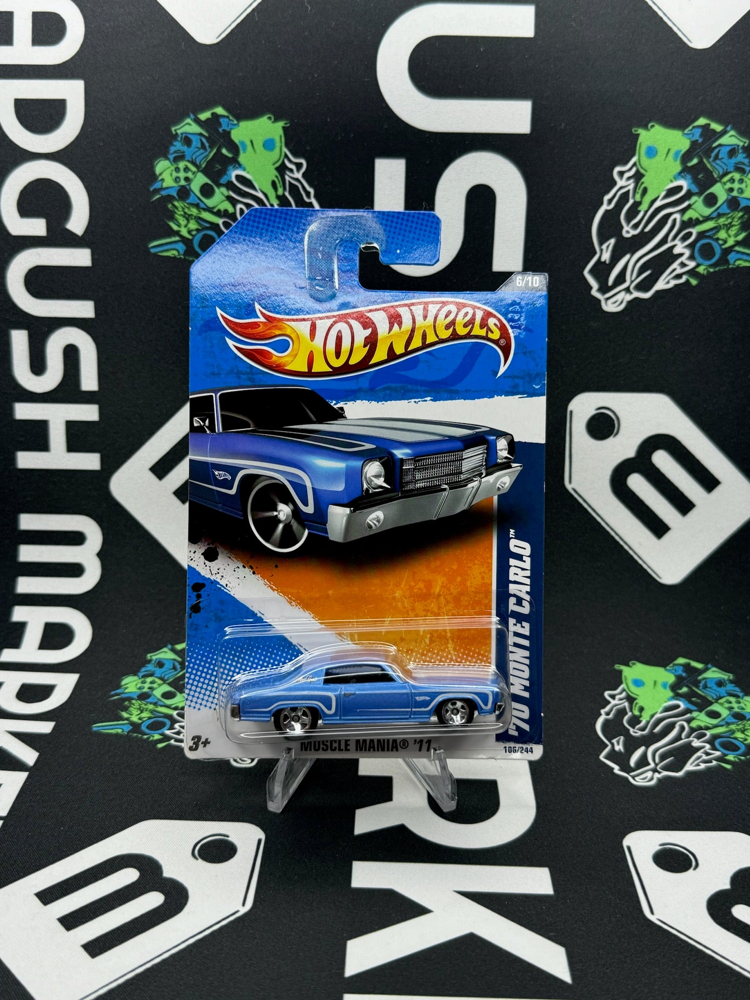 HOT WHEELS ‘70 Monte Carlo - Blue