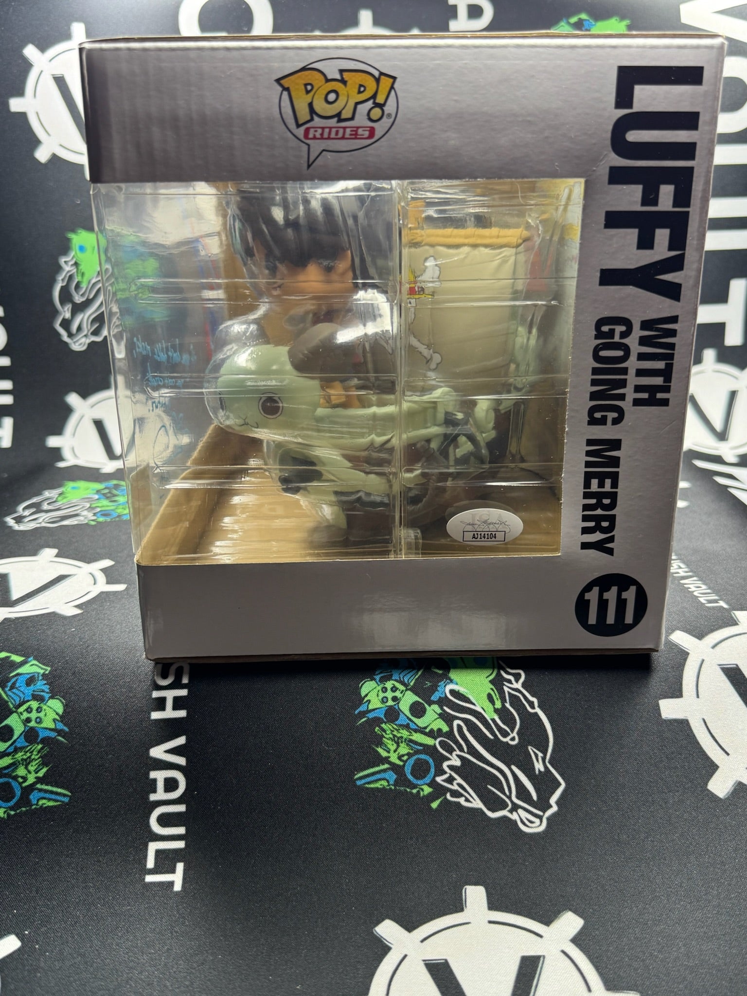 Signed POP Luffy With Going Merry (NYCC)