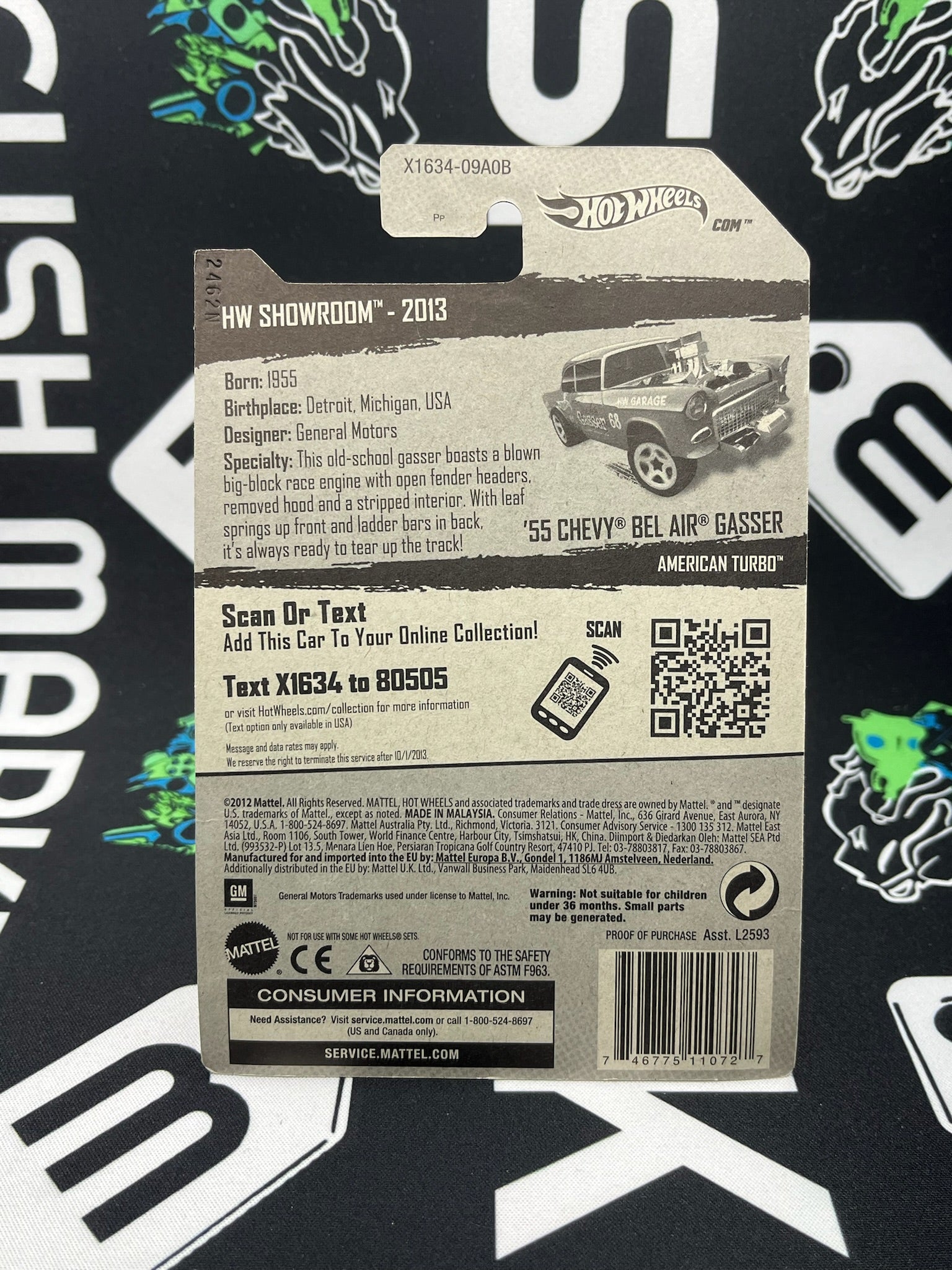 HOT WHEELS ‘55 Chevy Bel Air Gasser