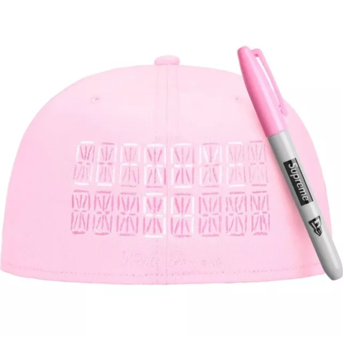 SUPREME Sharpie Box Logo Hat - Pink