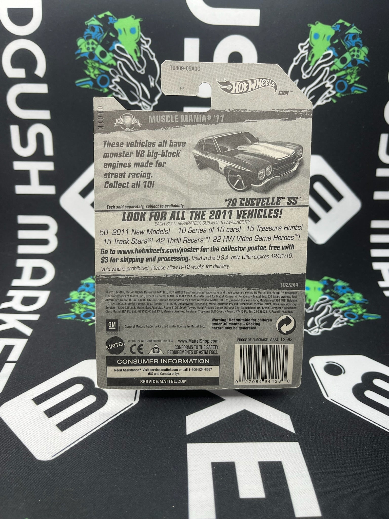 HOT WHEELS ‘70 Chevelle SS - Blue