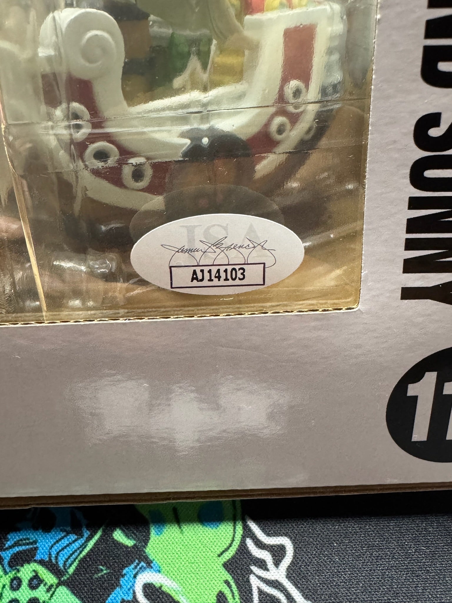 Signed POP Luffy With Thousand Sunny