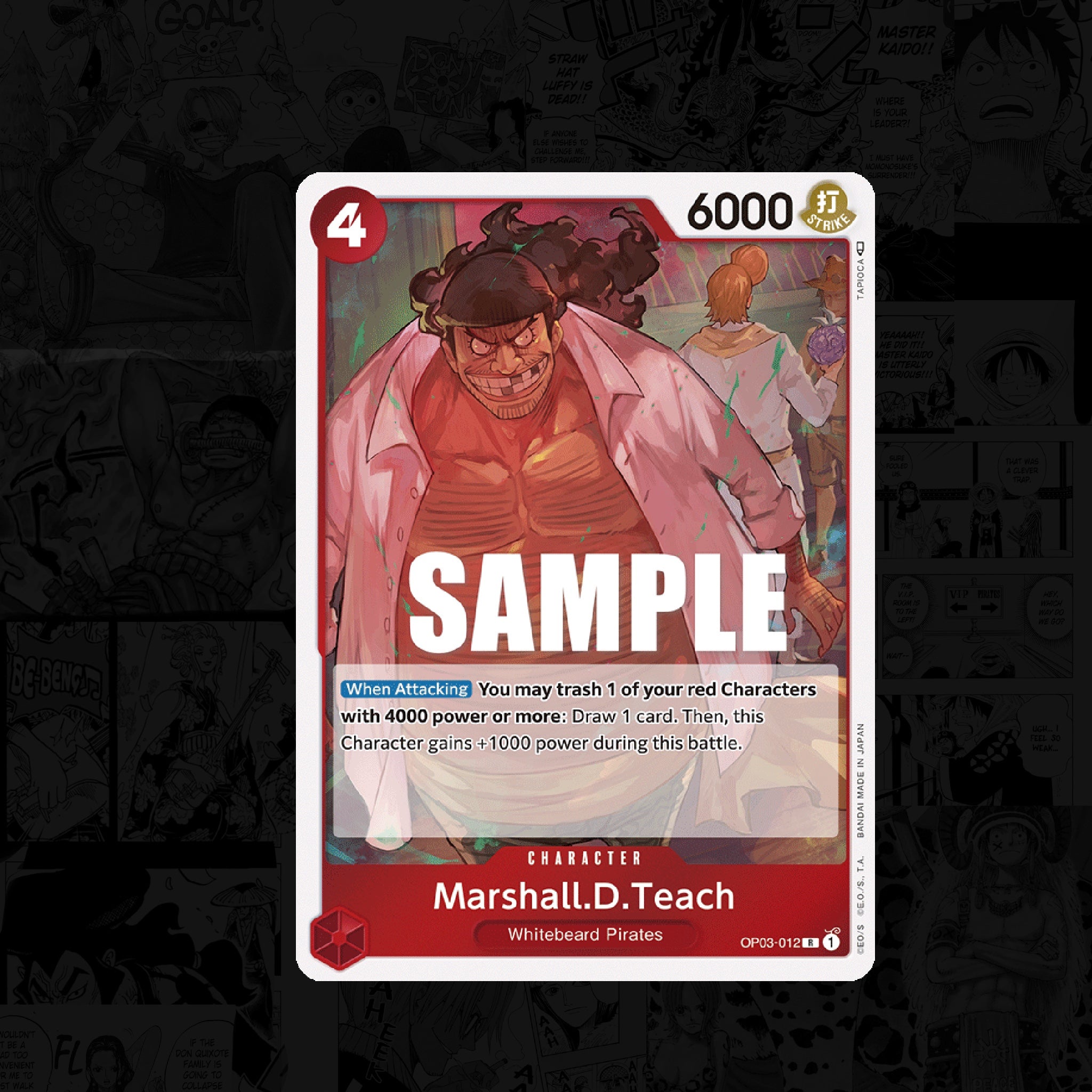 ONE PIECE Marshall.D.Teach