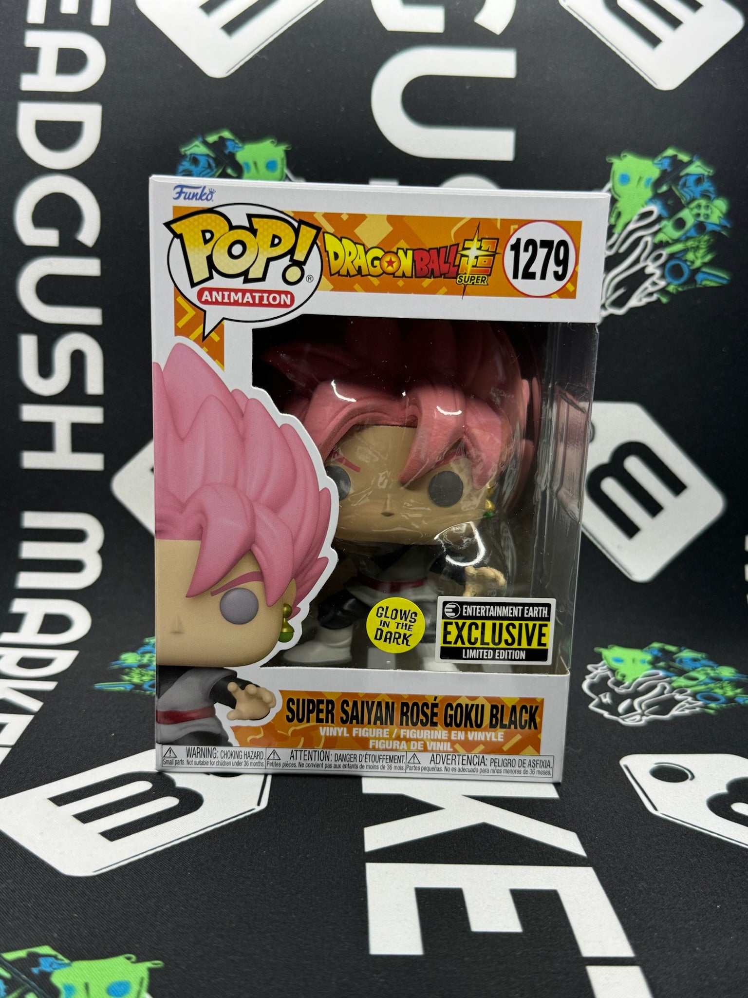 POP Super Saiyan Rose Goku Black (Entertainment Earth)