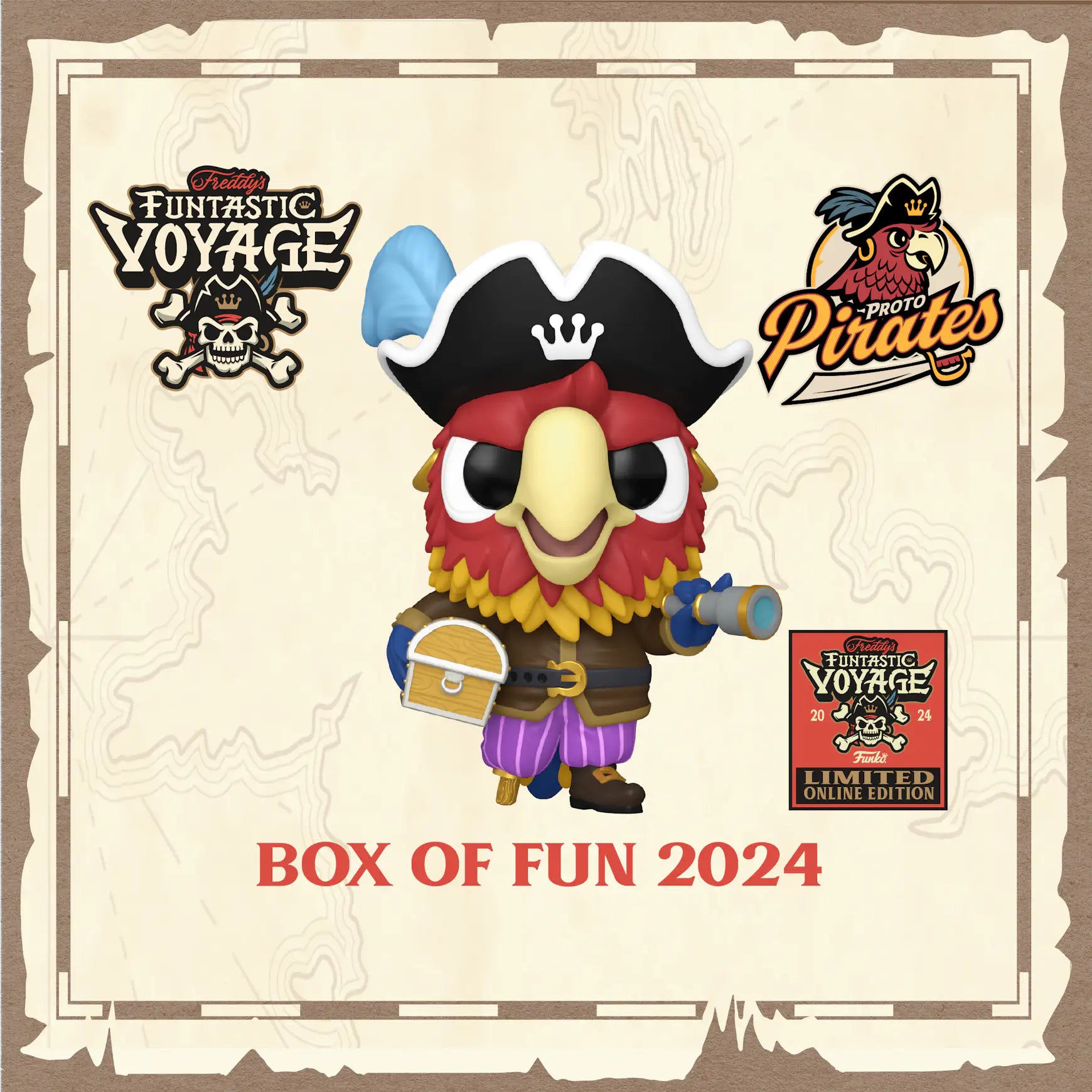 POP Freddy’s Funtastic Voyage Mascots (Funtastic Voyage - Box Of Fun)