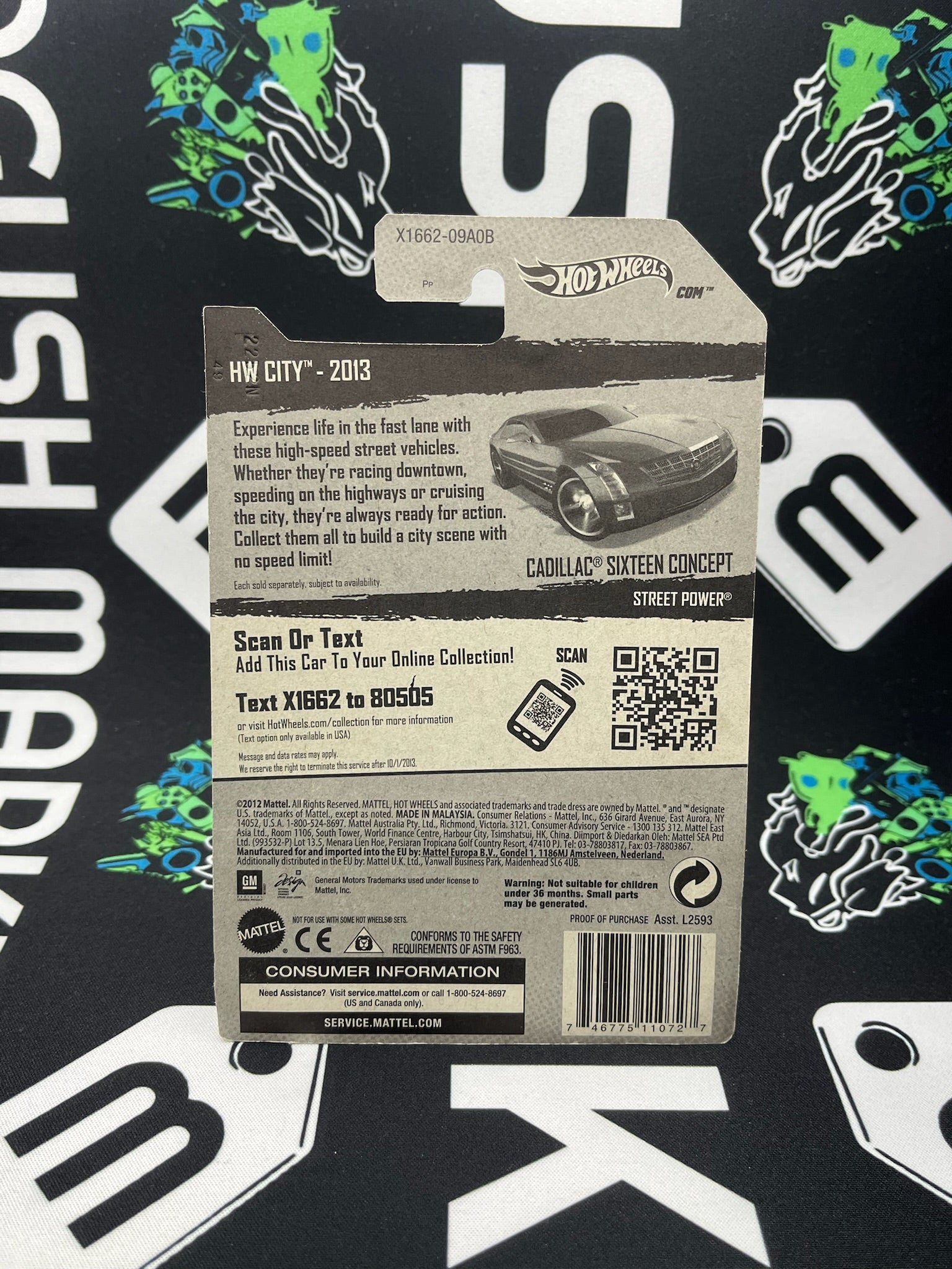 HOT WHEELS Cadillac Sixteen Concept