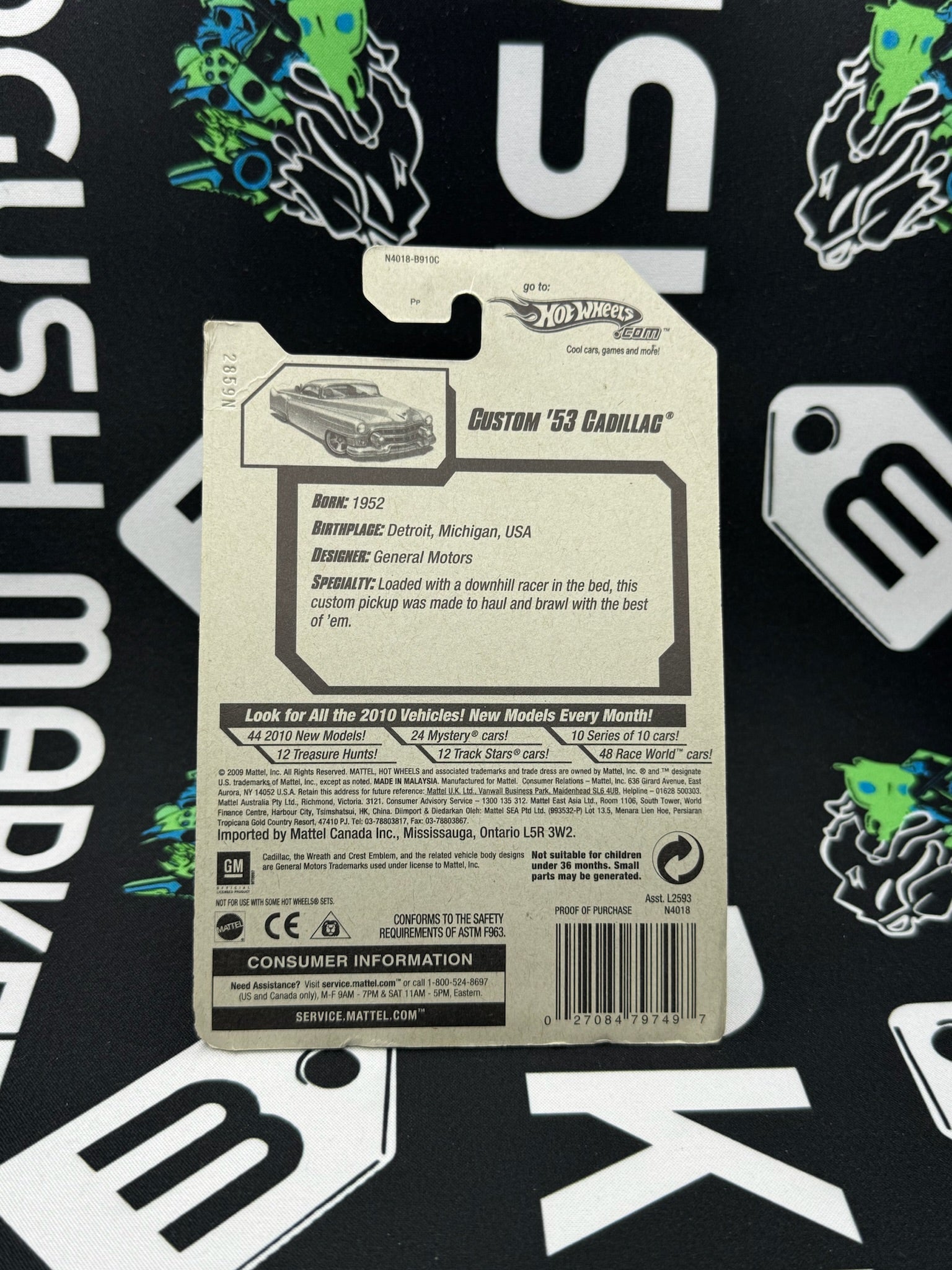 HOT WHEELS Custom ‘53 Cadillac