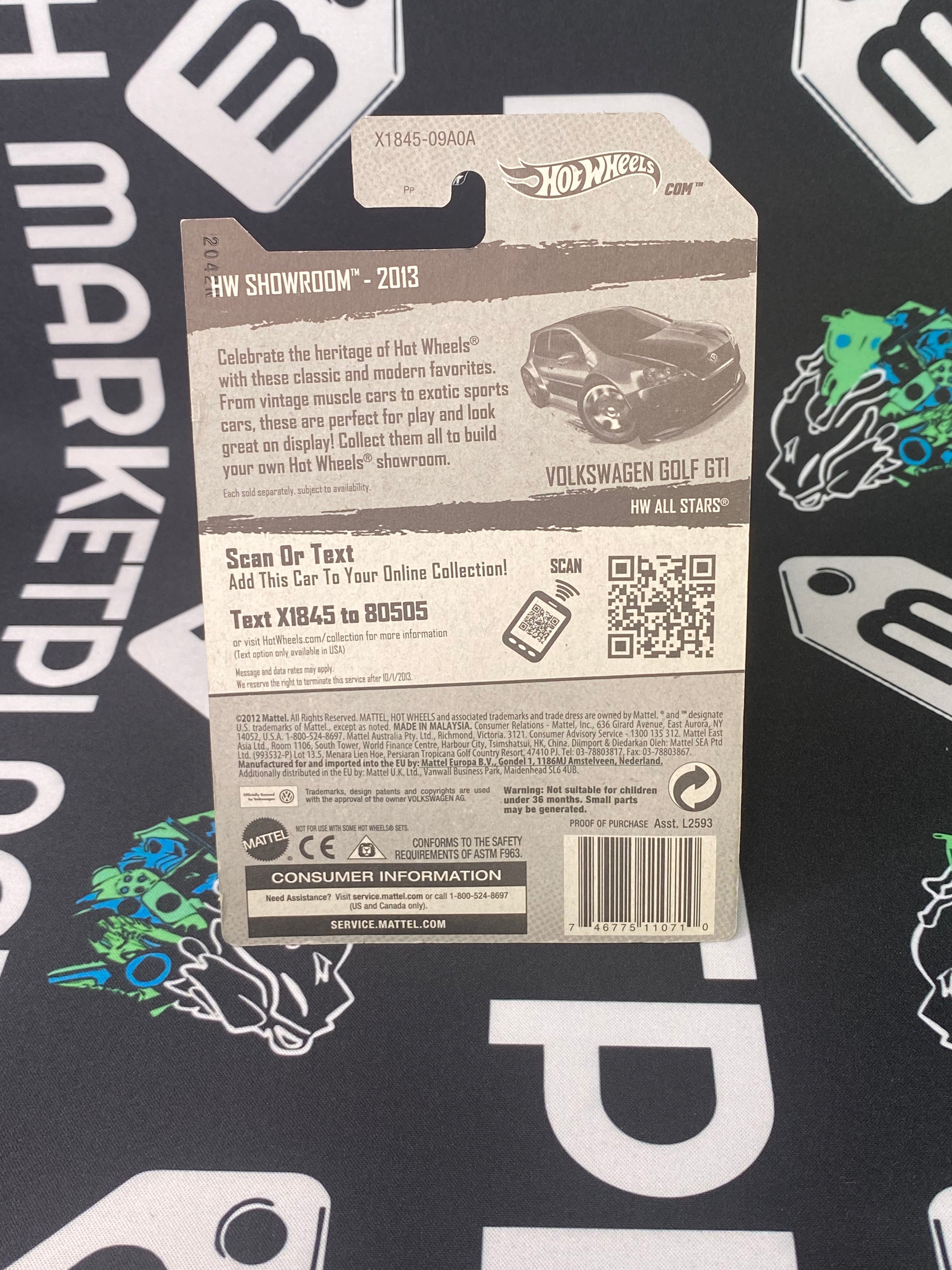 HOT WHEELS Volkswagen Golf GTI