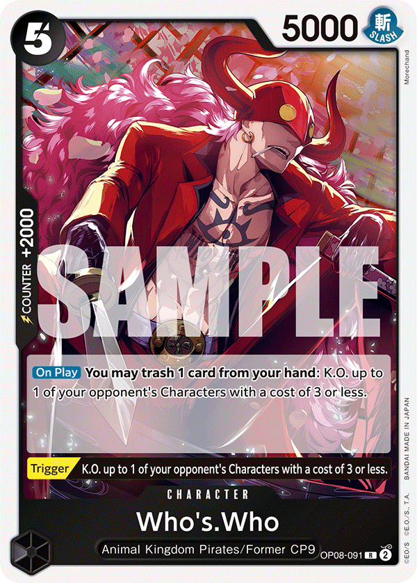 ONE PIECE Who’s. Who