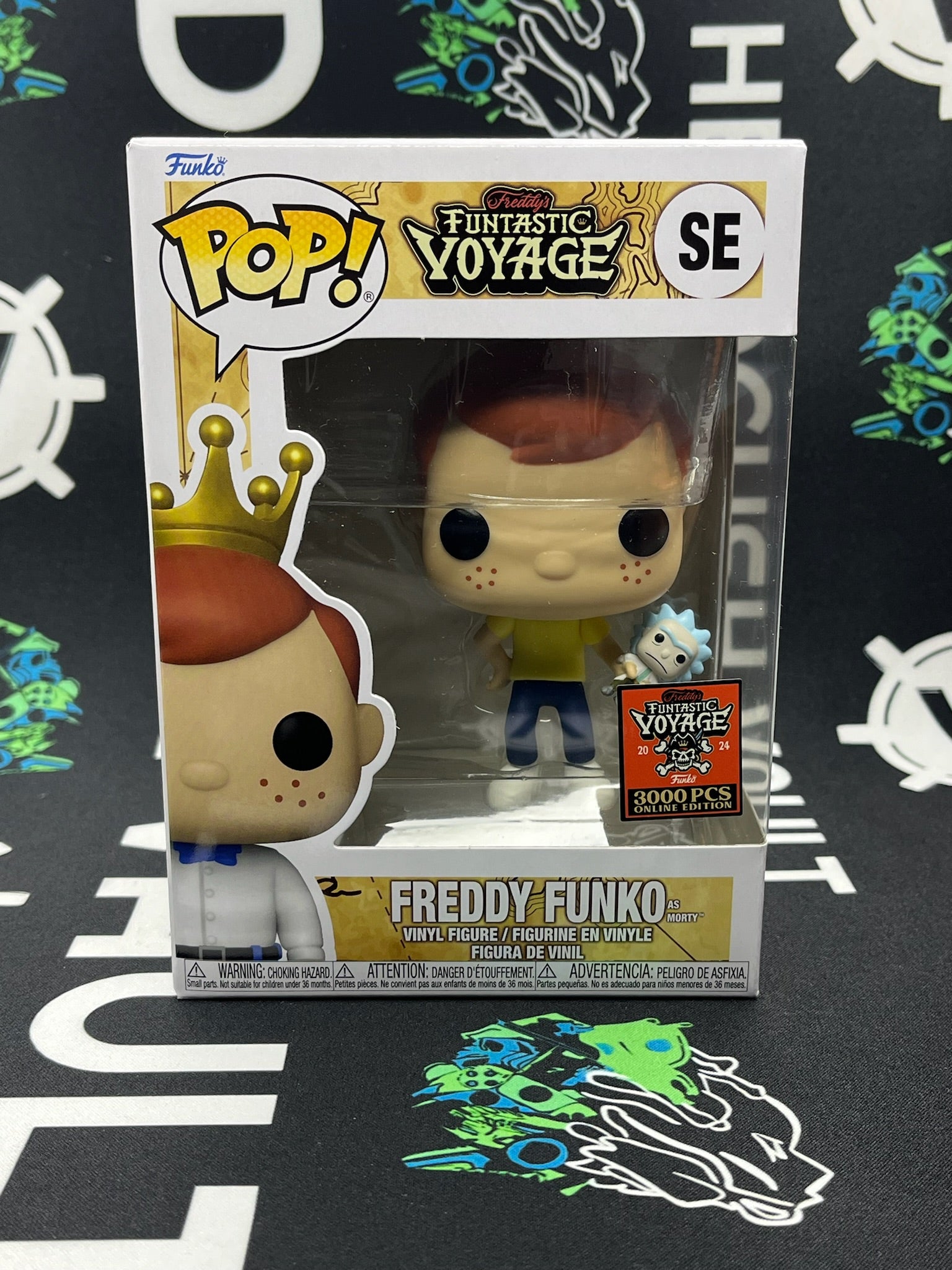 POP Freddy Funko As Morty (Funtastic Voyage - Box of Fun)