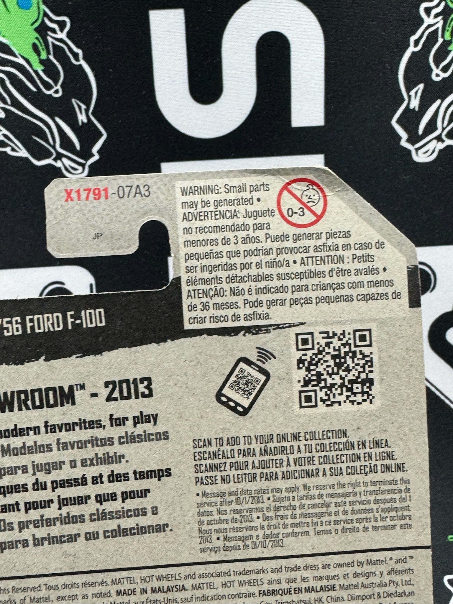 HOT WHEELS Custom ‘56 Ford F-100