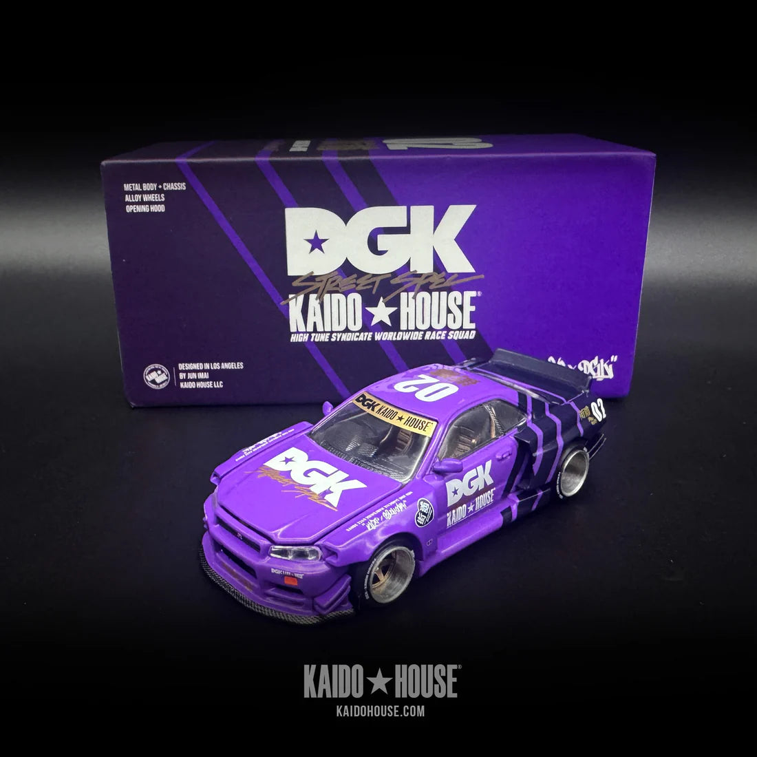 DGK x KAIDO HOUSE® Nissan Skyline GT-R (R34) Kaido Works™ V1