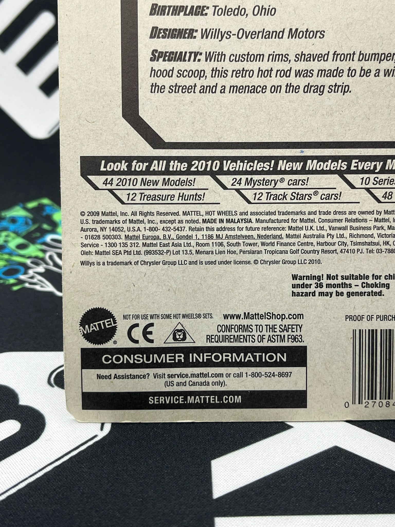 HOT WHEELS Custom ‘41 Willys Coupe - Green