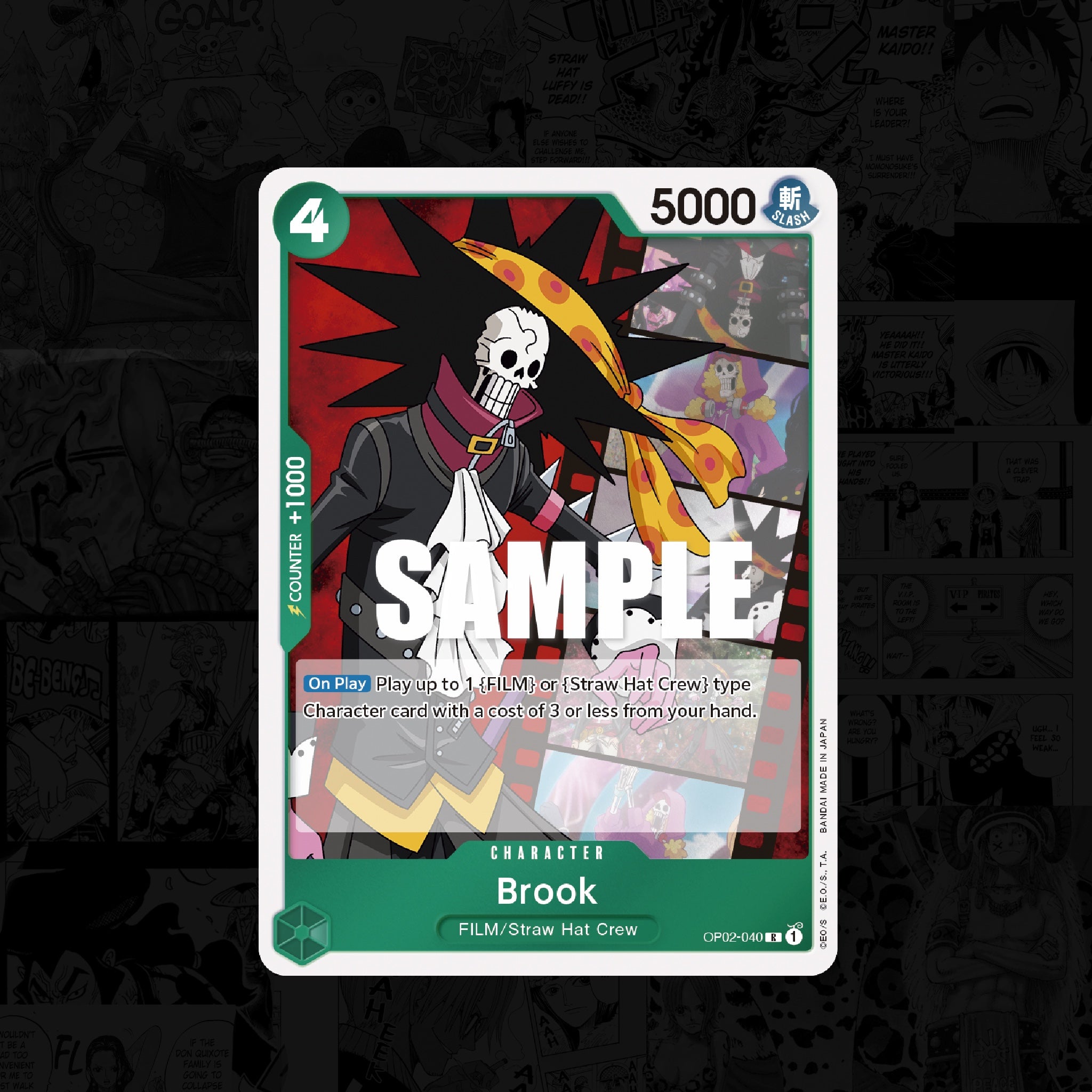 ONE PIECE Brook - FILM/Straw Hat Crew