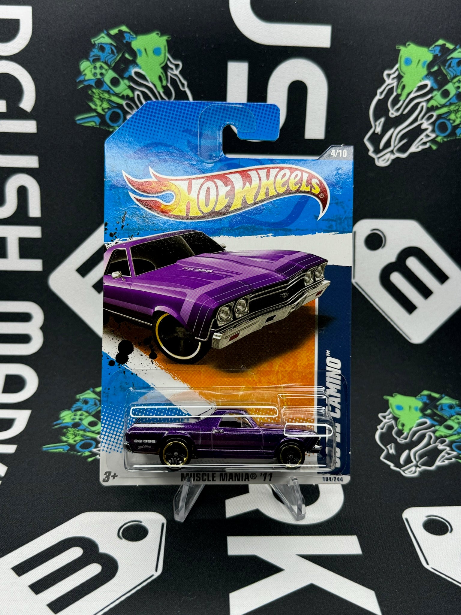 HOT WHEELS ‘68 El Camino - Purple