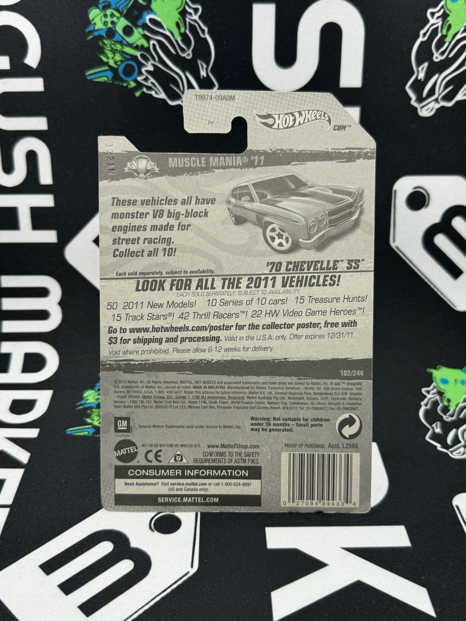 HOT WHEELS ‘70 Chevelle SS - Orange