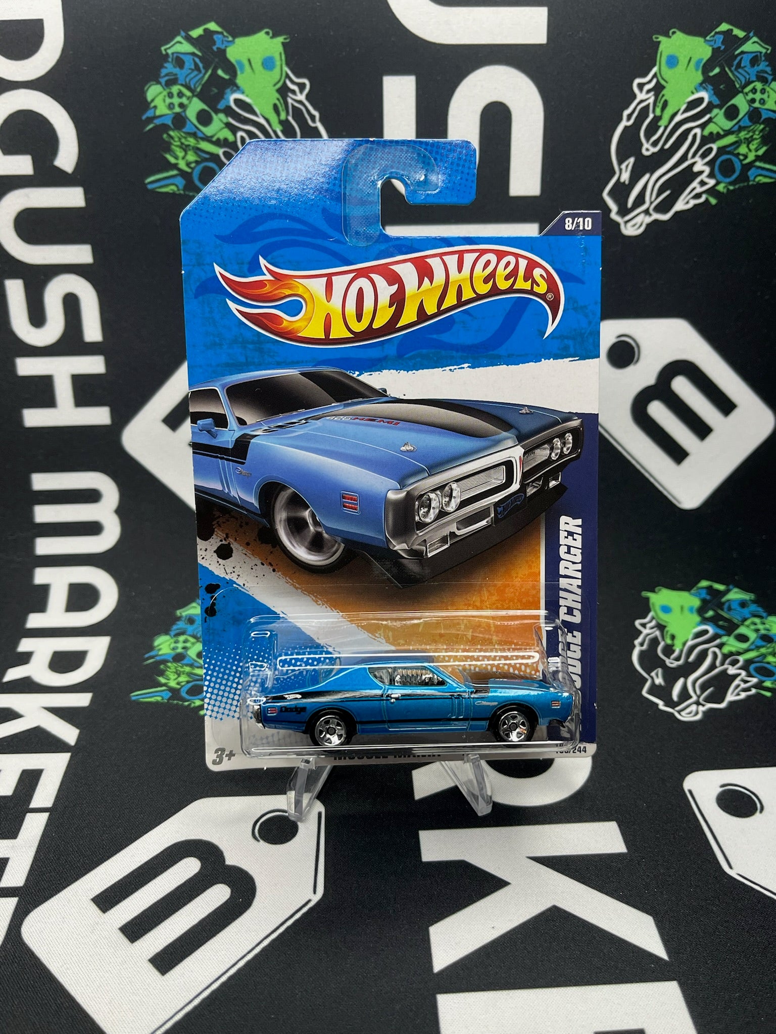 HOT WHEELS ‘71 Dodge Charger - Blue