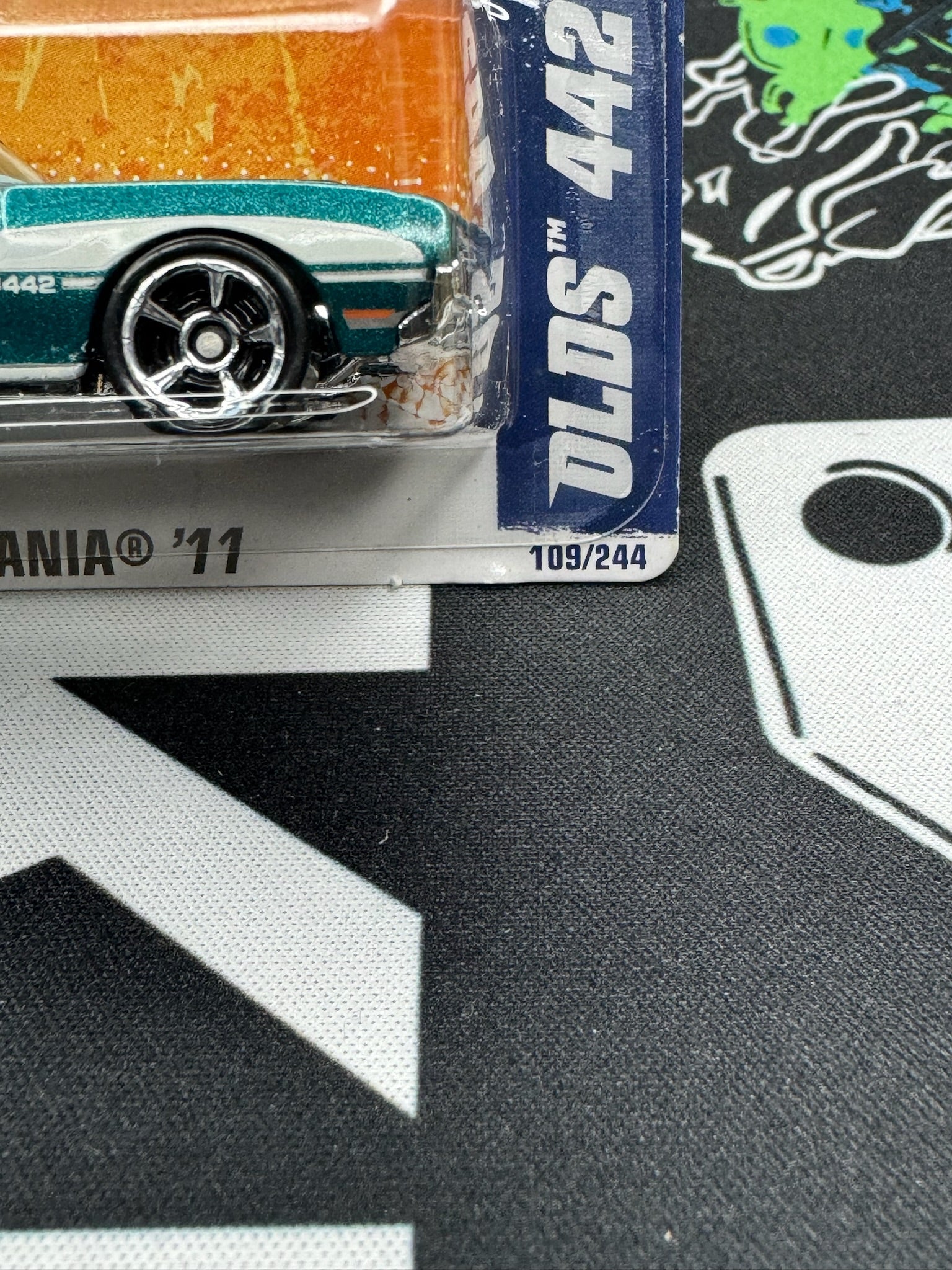 HOT WHEELS Olds 442 - Green Lantern