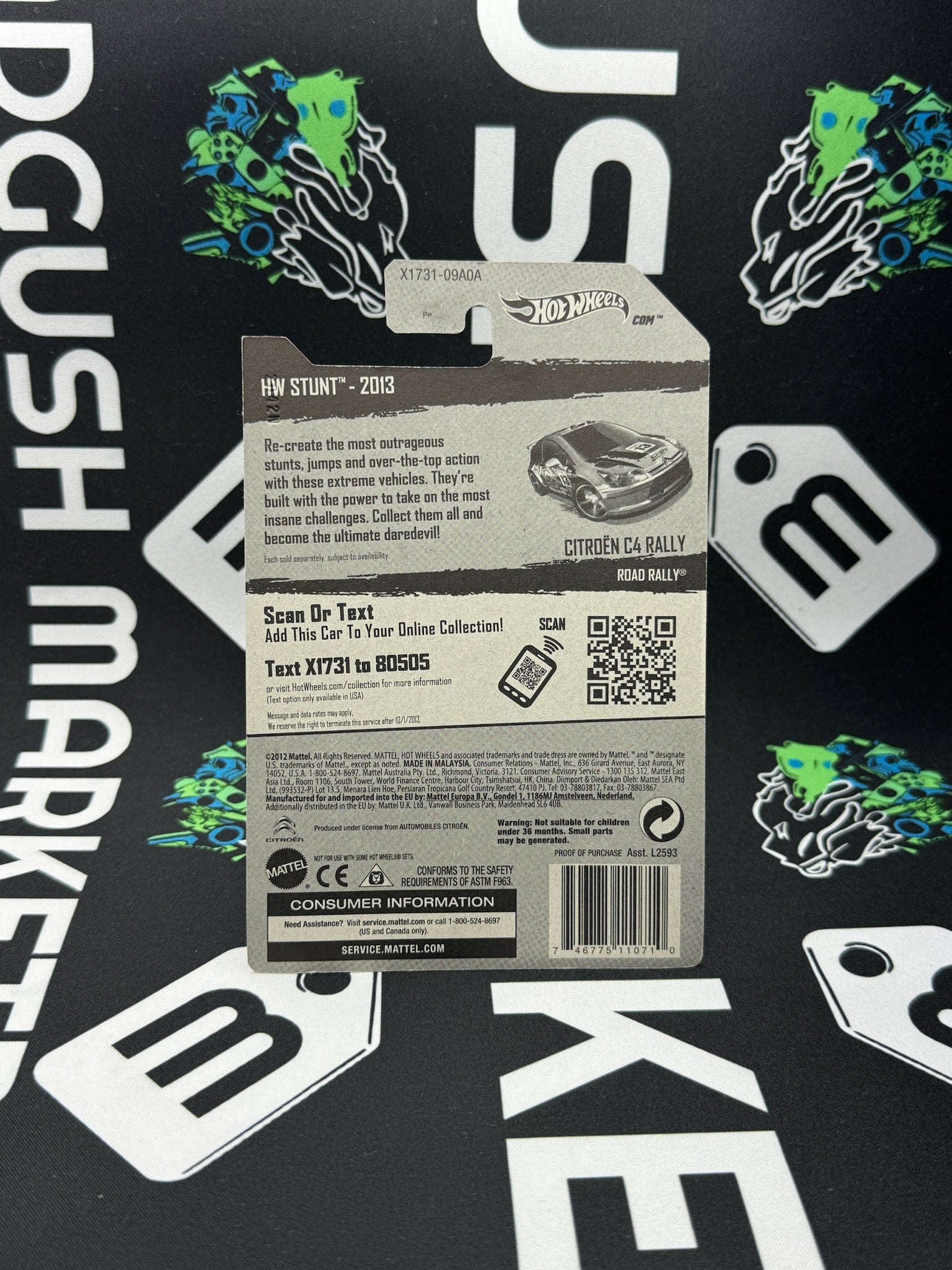 HOT WHEELS Citroen C4 Rally