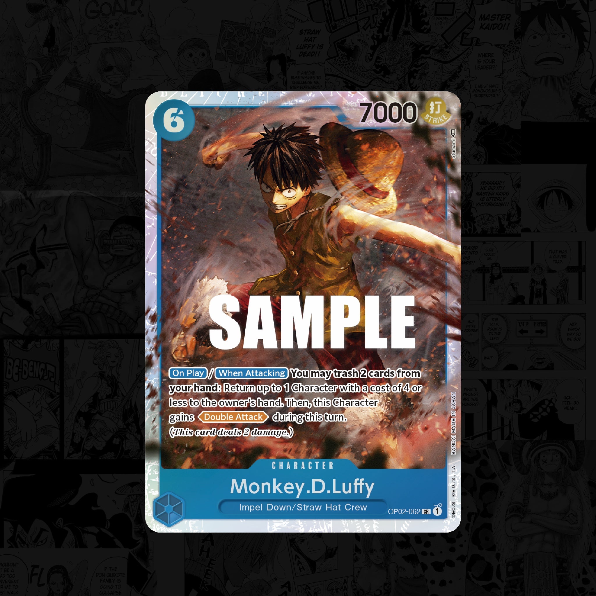 ONE PIECE Monkey.D.Luffy - Impel Down/Straw Hat Crew