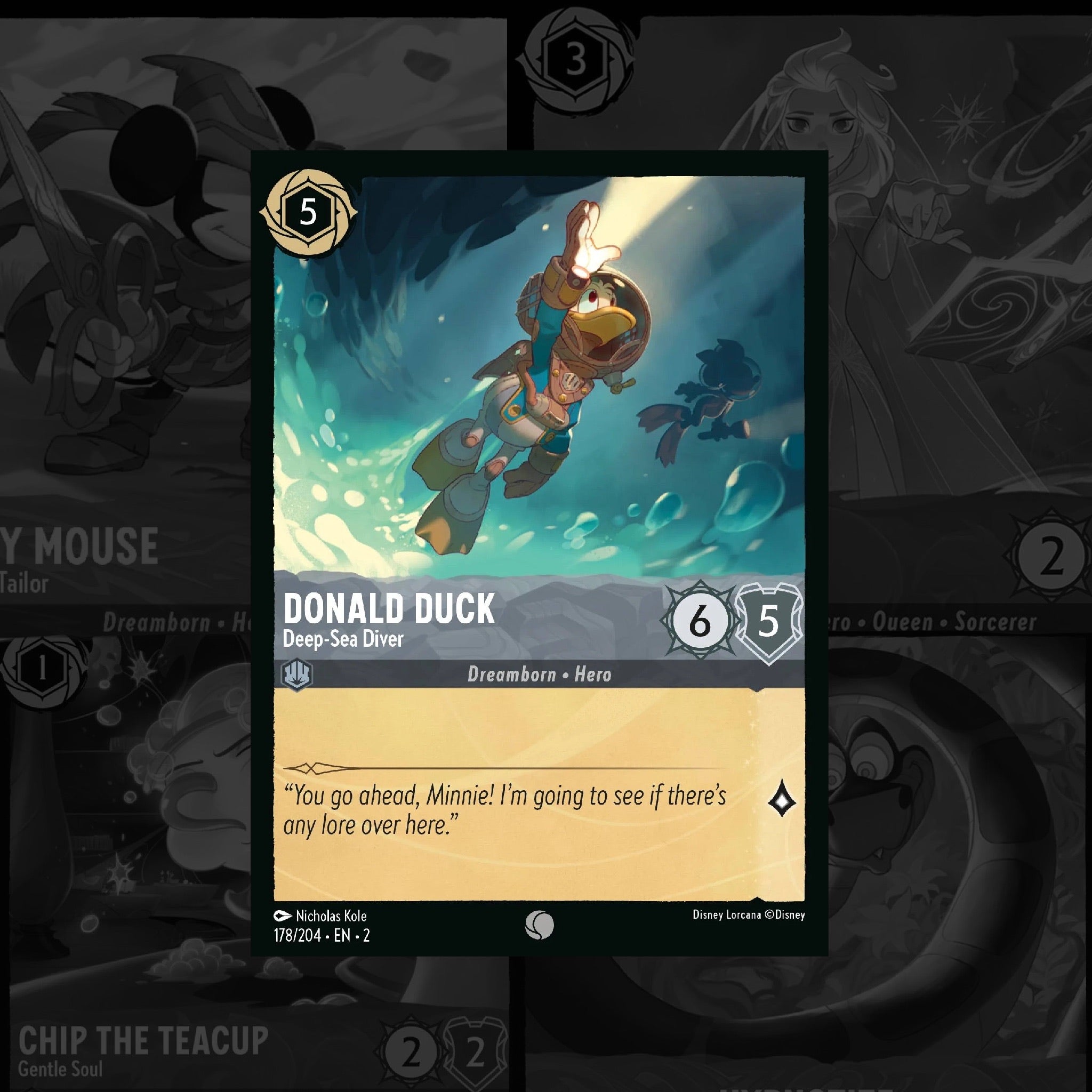 LORCANA Donald Duck - Deep-Sea Diver